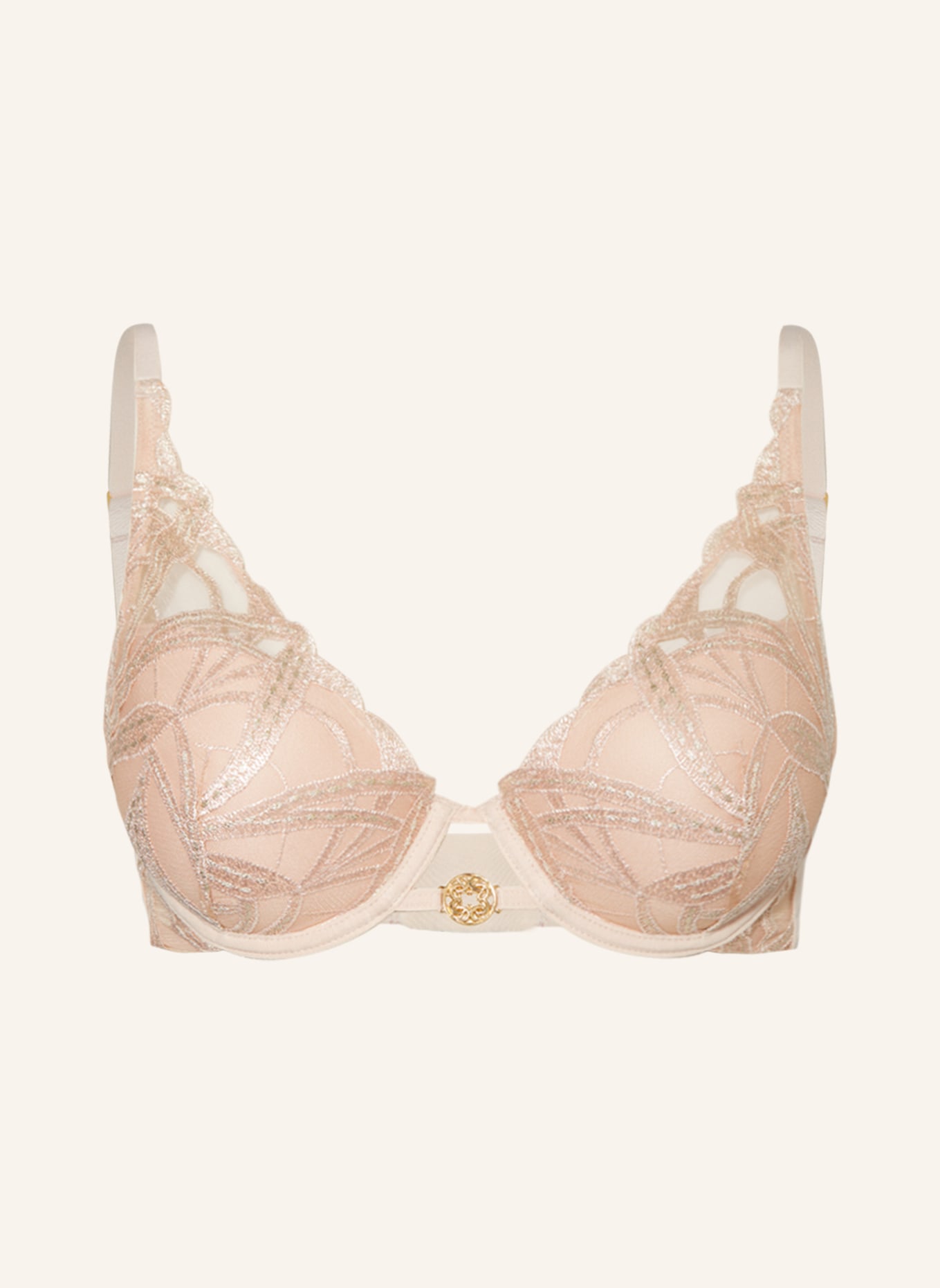 Aubade Molded cup bra MY DESIRE, Color: NUDE/ GOLD (Image 1)