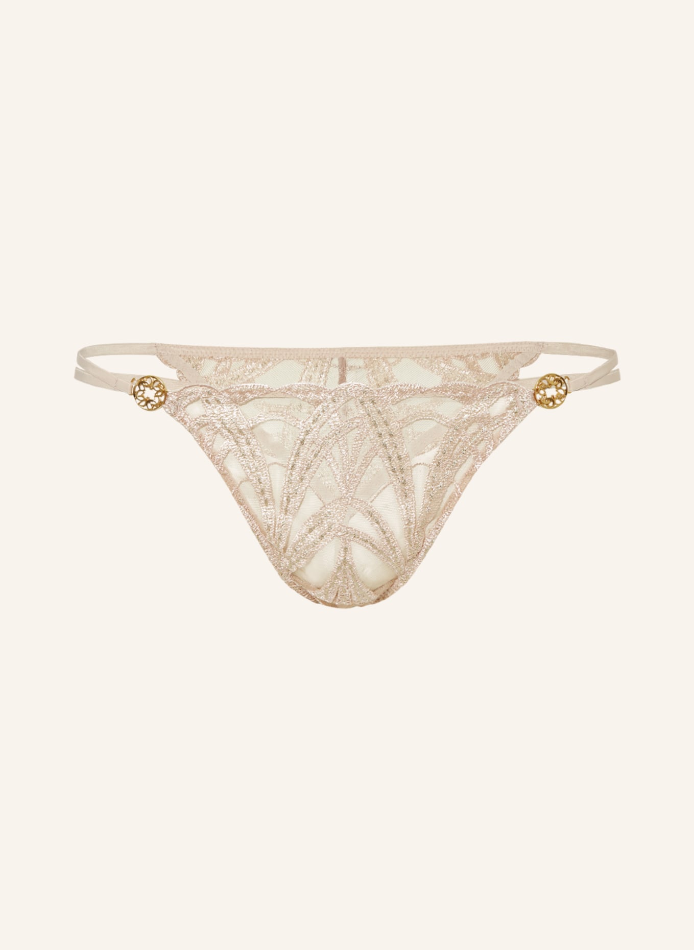 Aubade Thong MY DESIRE with glitter thread, Color: ROSE (Image 1)