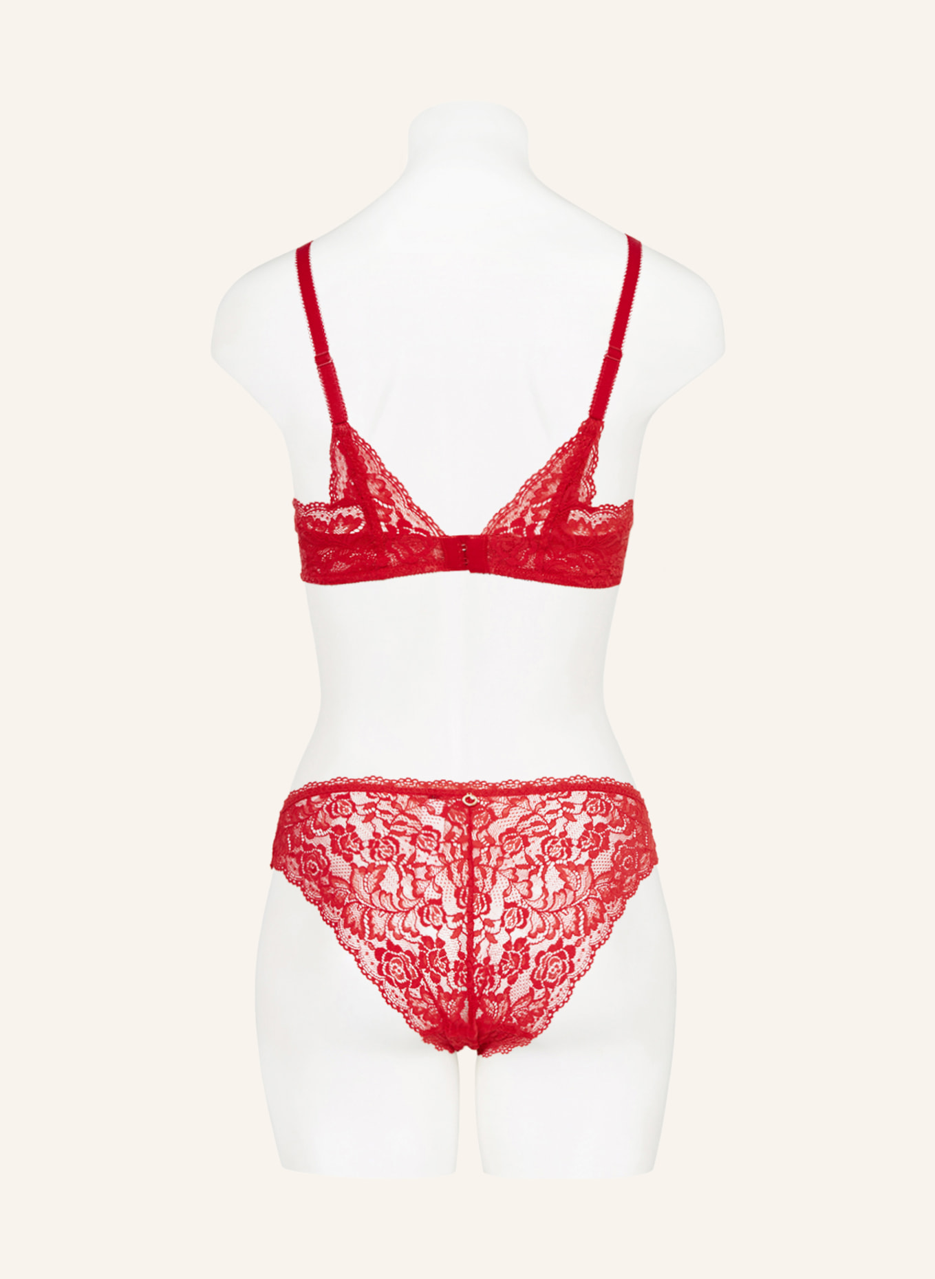 Aubade Push-up bra ROSESSENCE, Color: RED (Image 3)