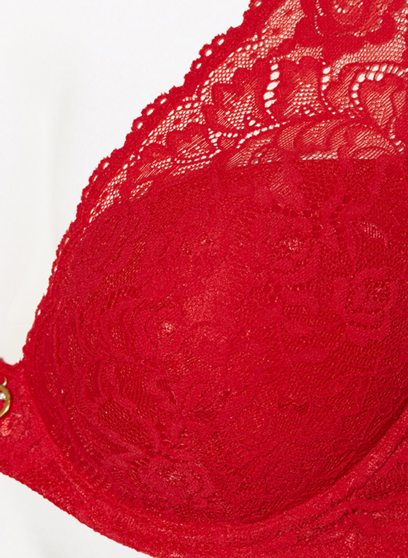 Aubade Push-up bra ROSESSENCE, Color: RED (Image 4)