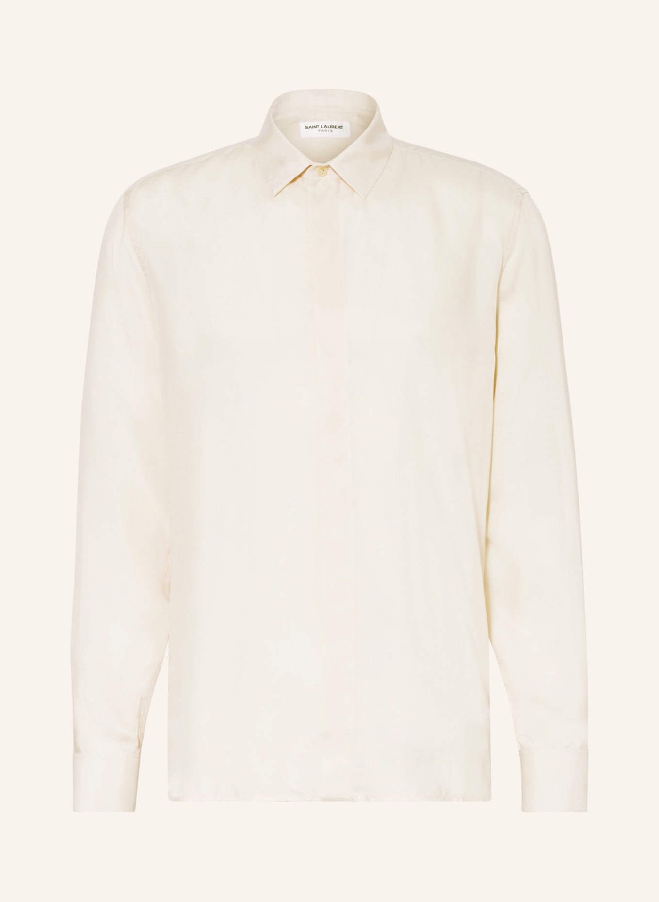 SAINT LAURENT Koszula comfort fit, Kolor: KREMOWY (Obrazek 1)