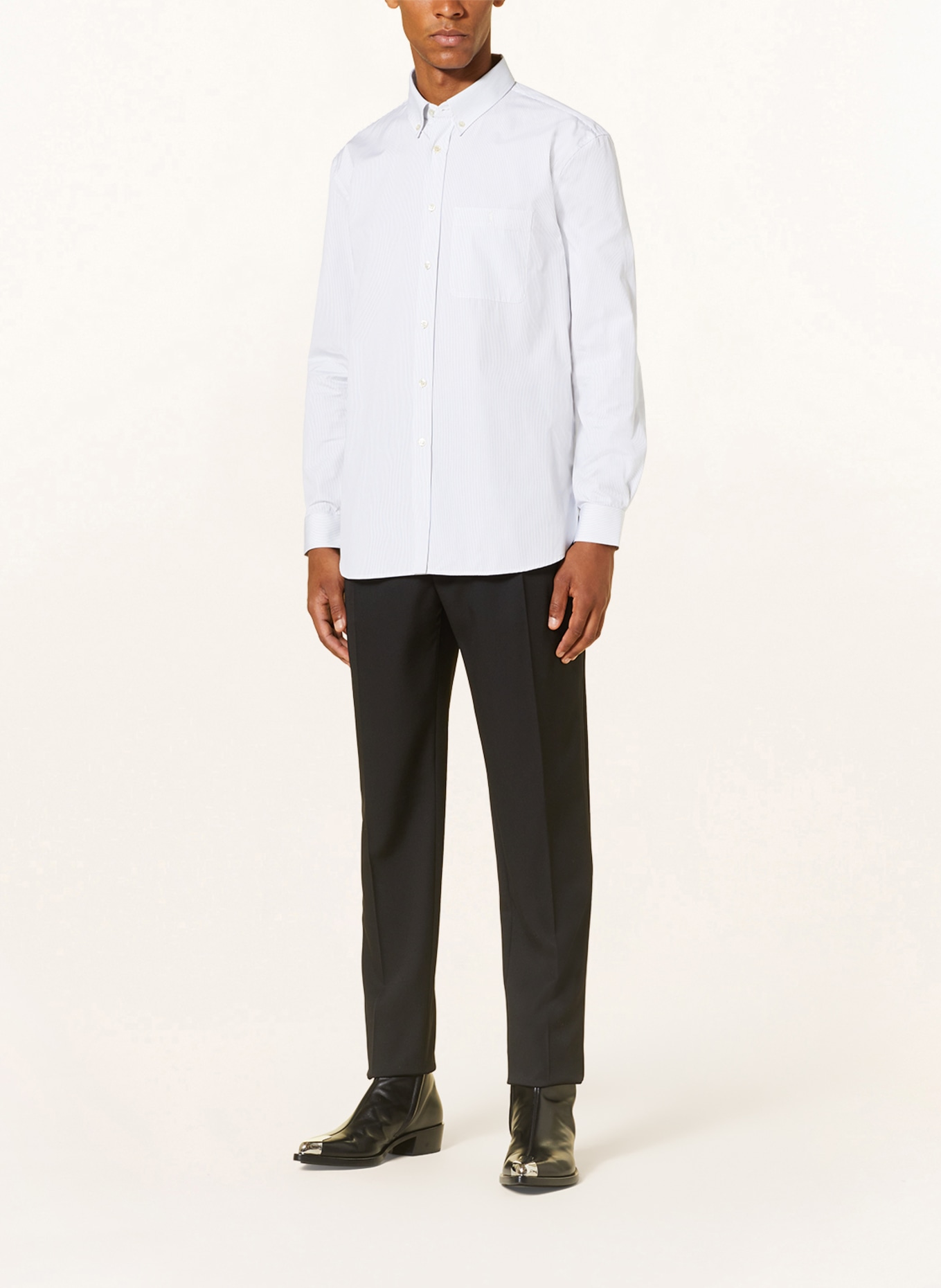 SAINT LAURENT Hemd Comfort Fit, Farbe: WEISS/ BLAU (Bild 2)