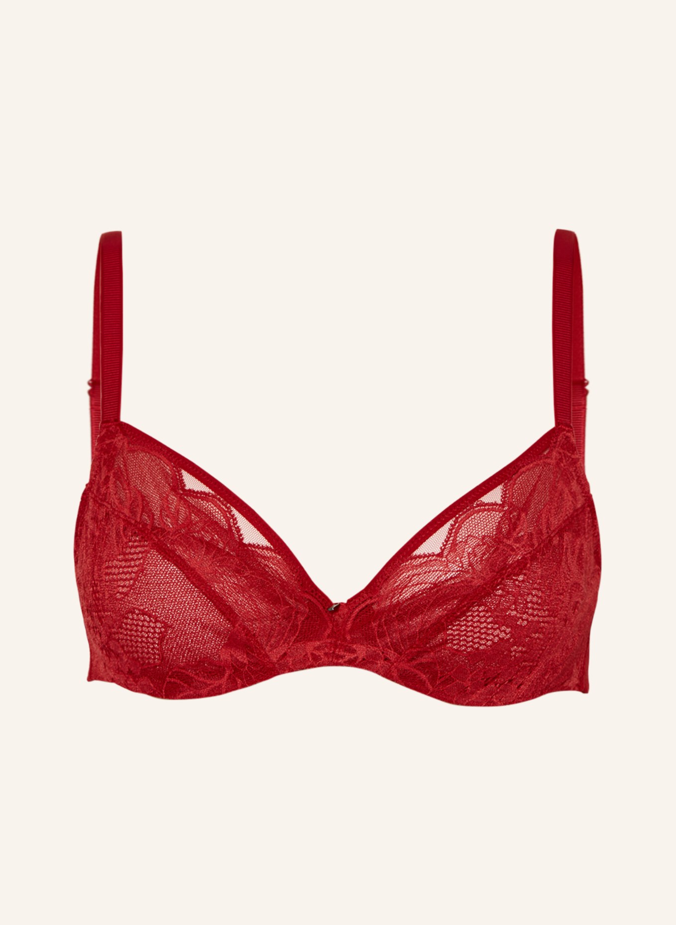 CHANTELLE Underwire bra MIDNIGHT FLOWERS, Color: RED (Image 1)