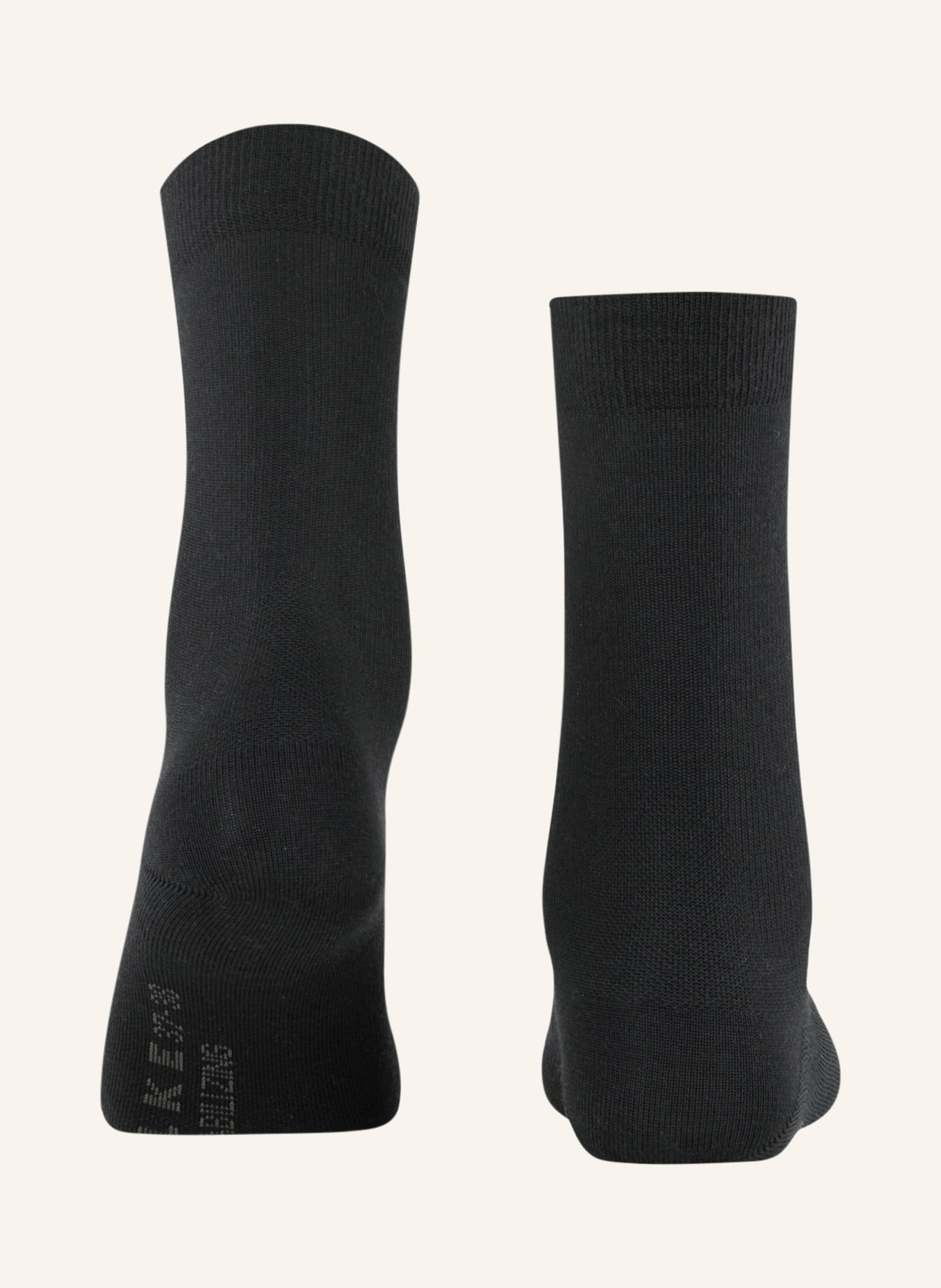 FALKE Socken STABILIZING WOOL EVERYDAY mit Merinowolle, Farbe: 3000 BLACK (Bild 2)