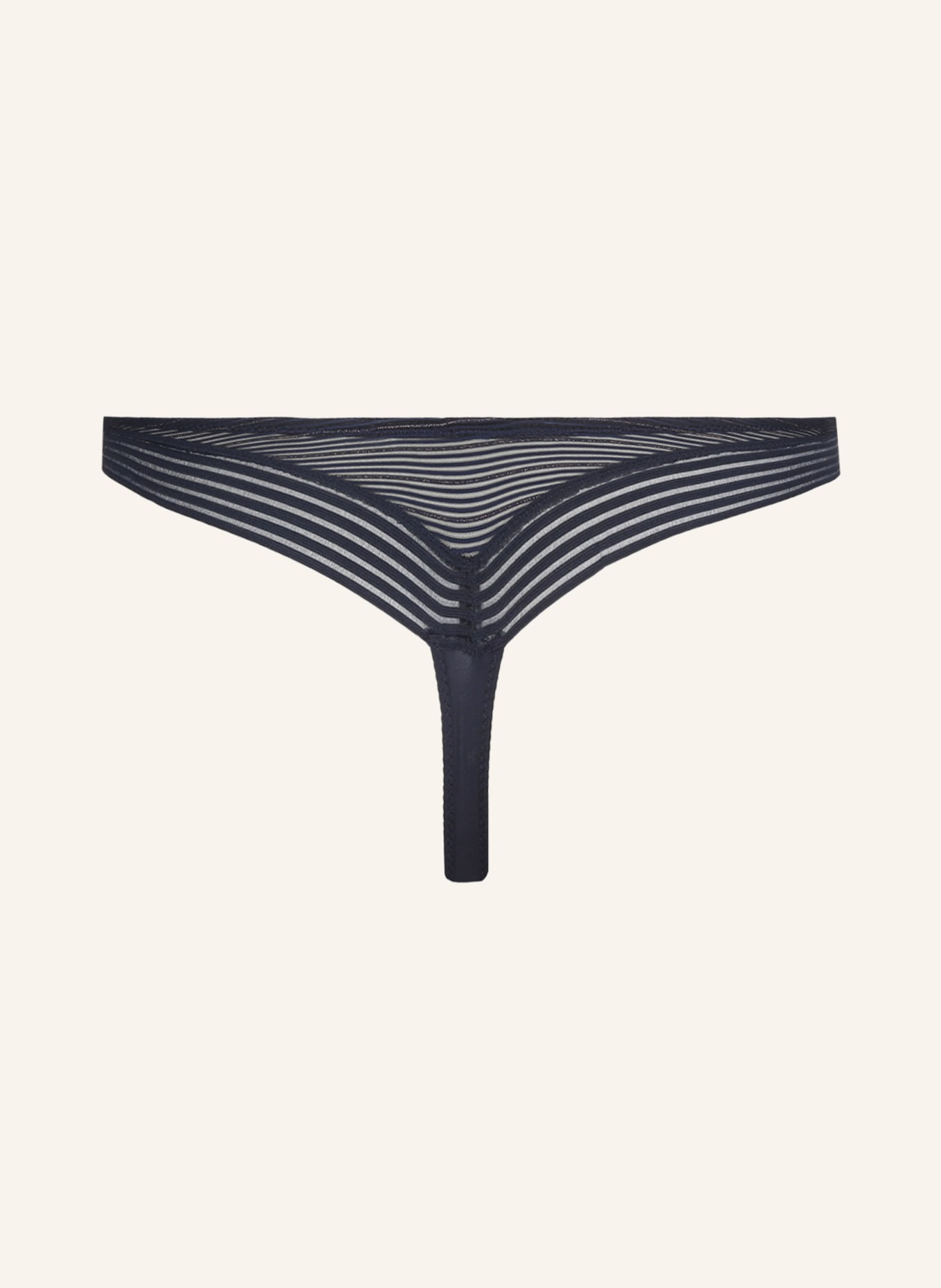 MARIE JO Thong TOKUDA with glitter thread, Color: DARK BLUE (Image 2)
