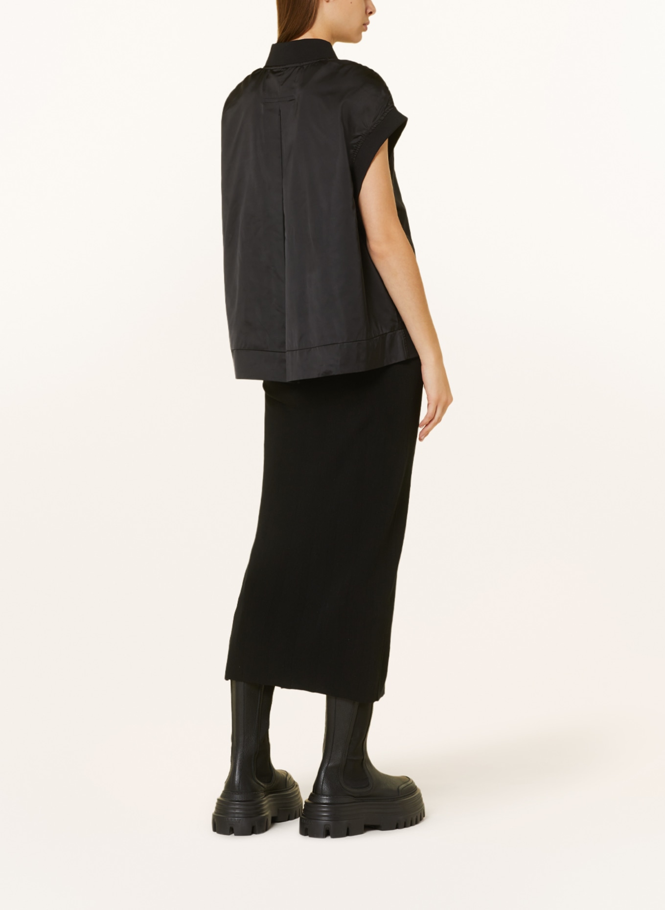 someday Vest VALENI, Color: BLACK (Image 3)