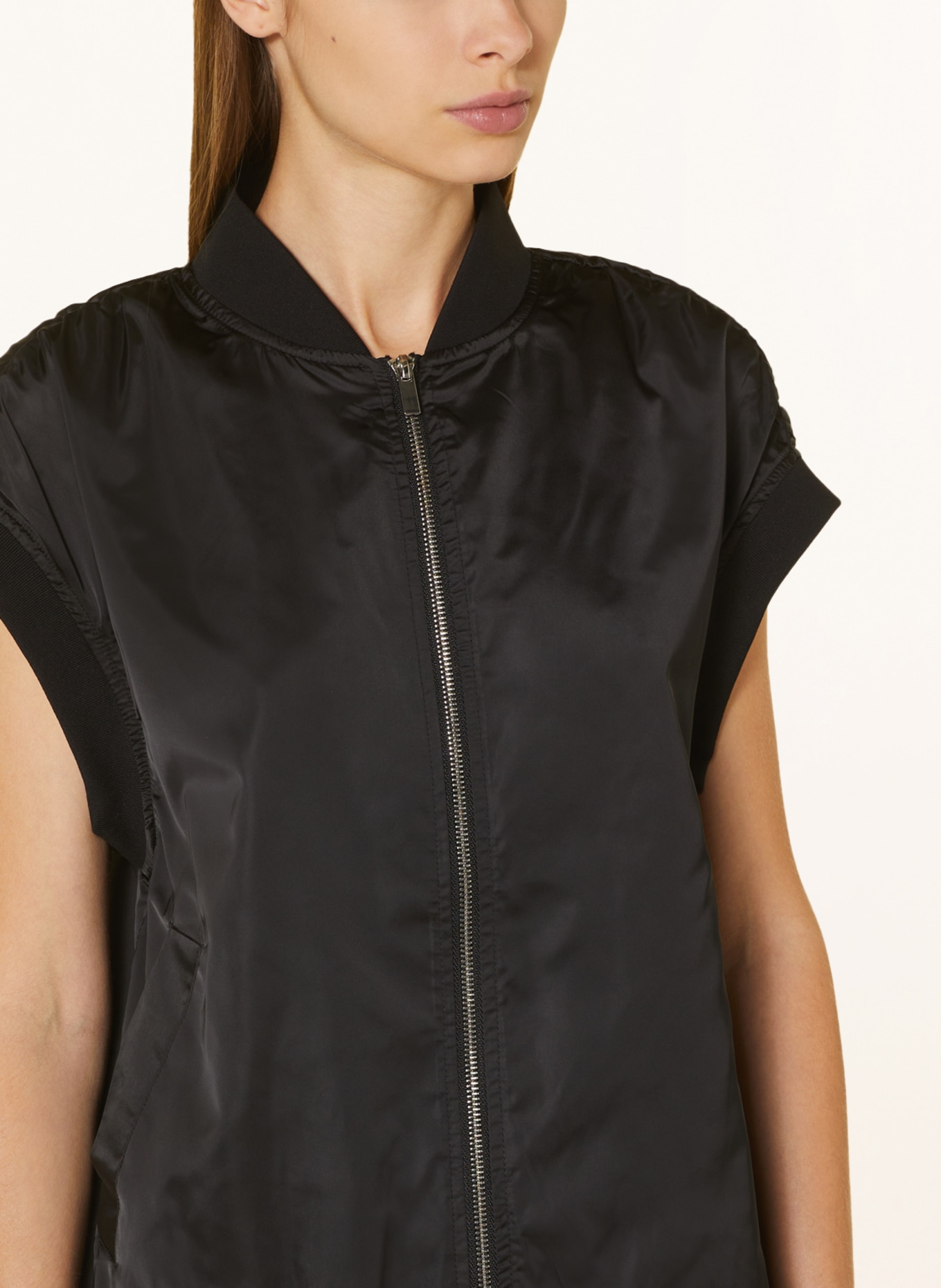 someday Vest VALENI, Color: BLACK (Image 4)