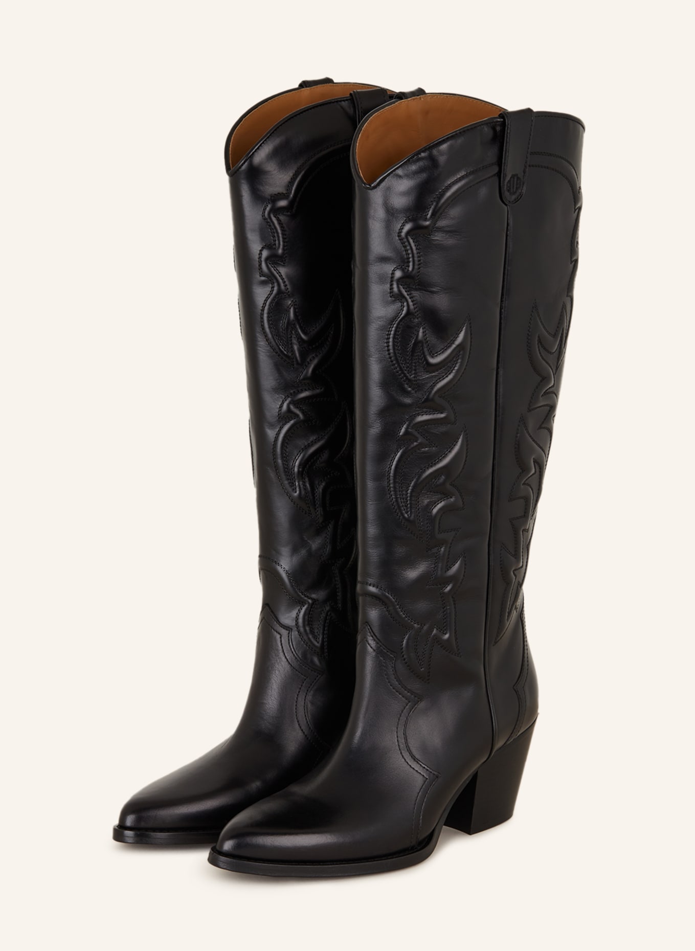 maje Cowboy Boots, Farbe: SCHWARZ (Bild 1)