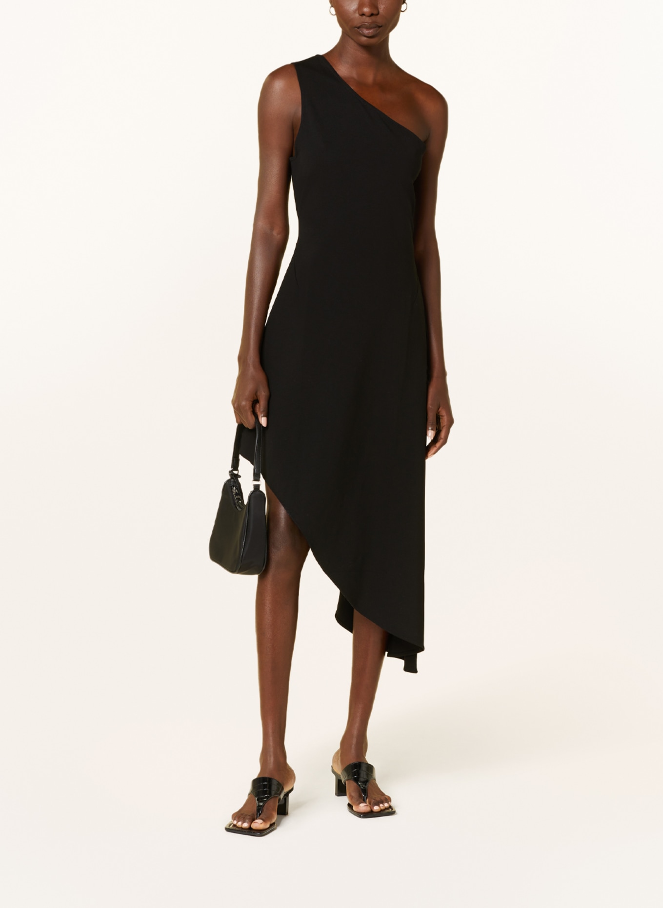 COS One-shoulder dress, Color: BLACK (Image 2)