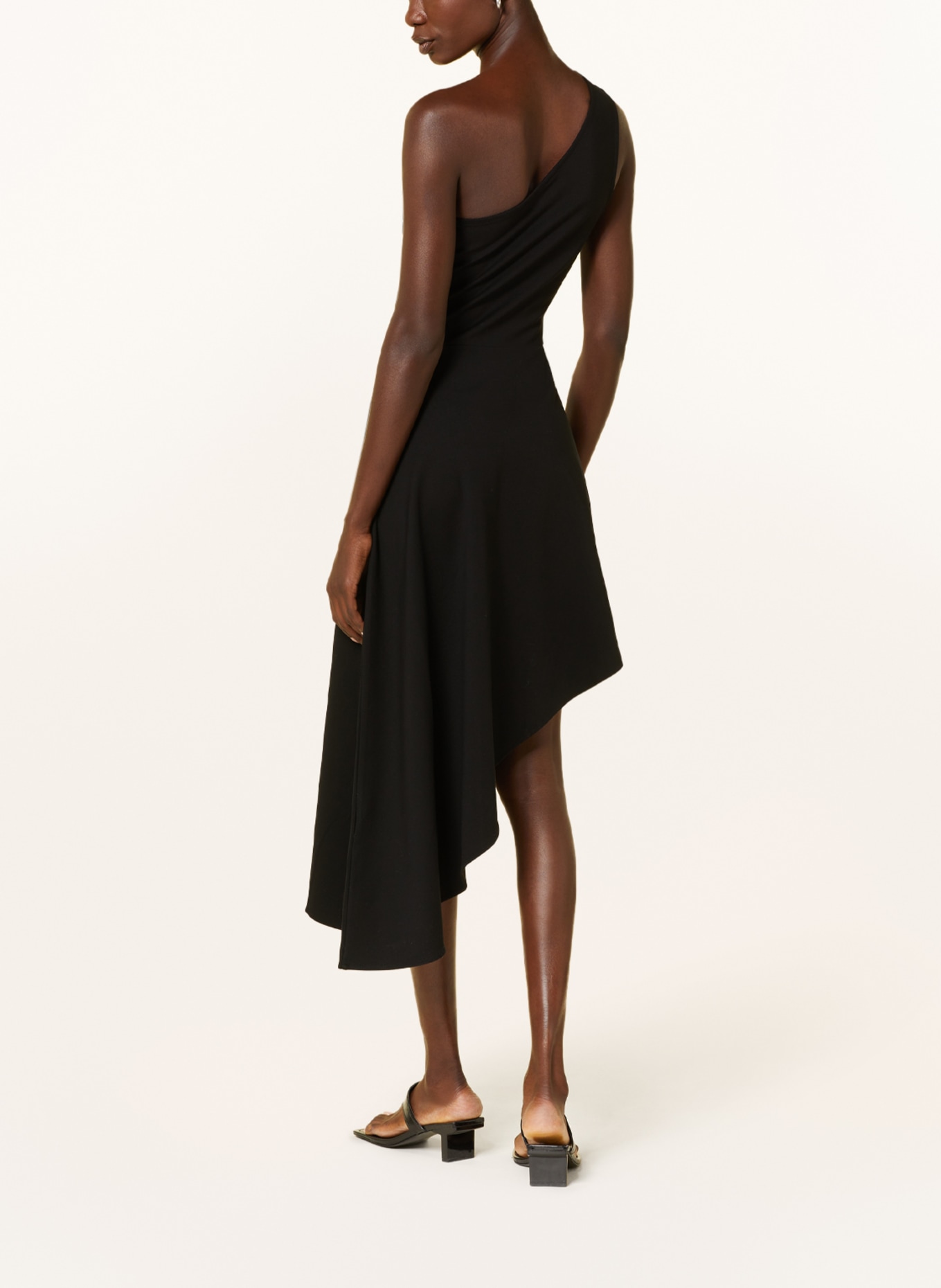 COS One-shoulder dress, Color: BLACK (Image 3)