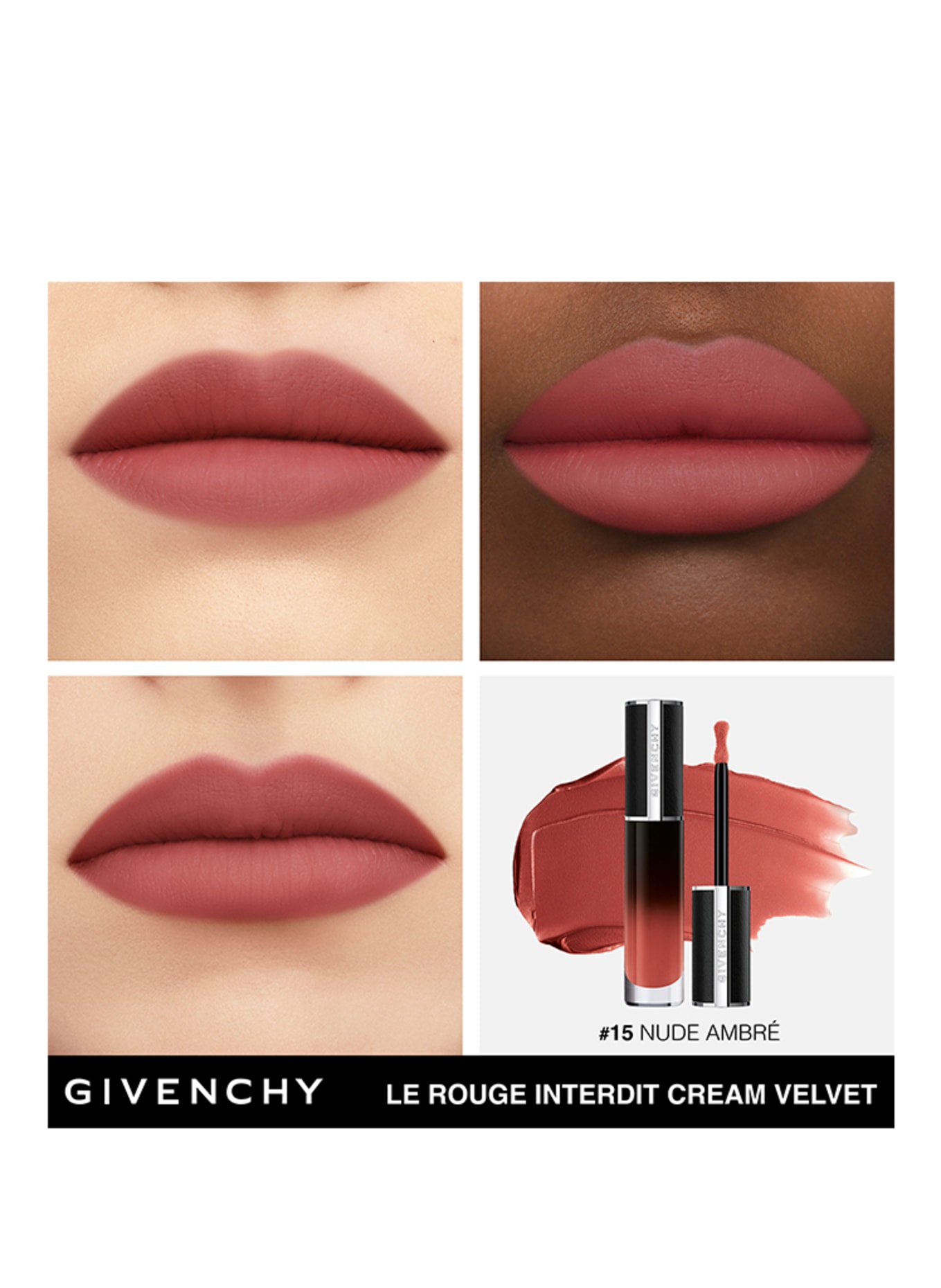 GIVENCHY BEAUTY LE ROUGE INTERDIT CREAM VELVET: N15