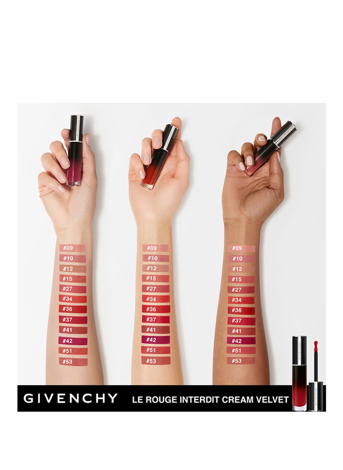 GIVENCHY BEAUTY LE ROUGE INTERDIT CREAM VELVET: N15
