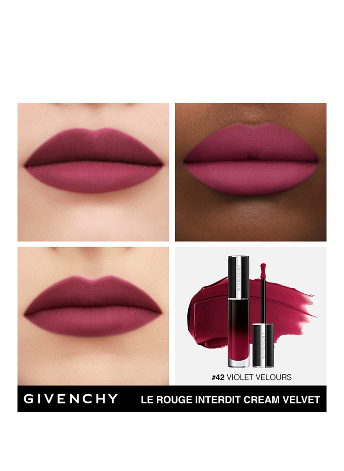 GIVENCHY BEAUTY LE ROUGE INTERDIT CREAM VELVET: N42