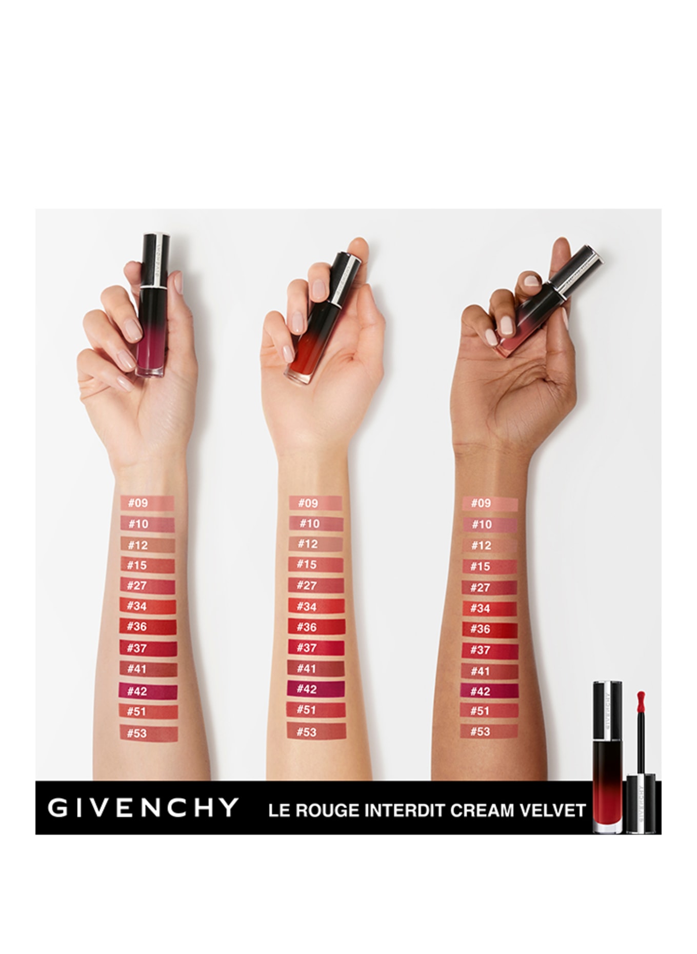 GIVENCHY BEAUTY LE ROUGE INTERDIT CREAM VELVET: N34