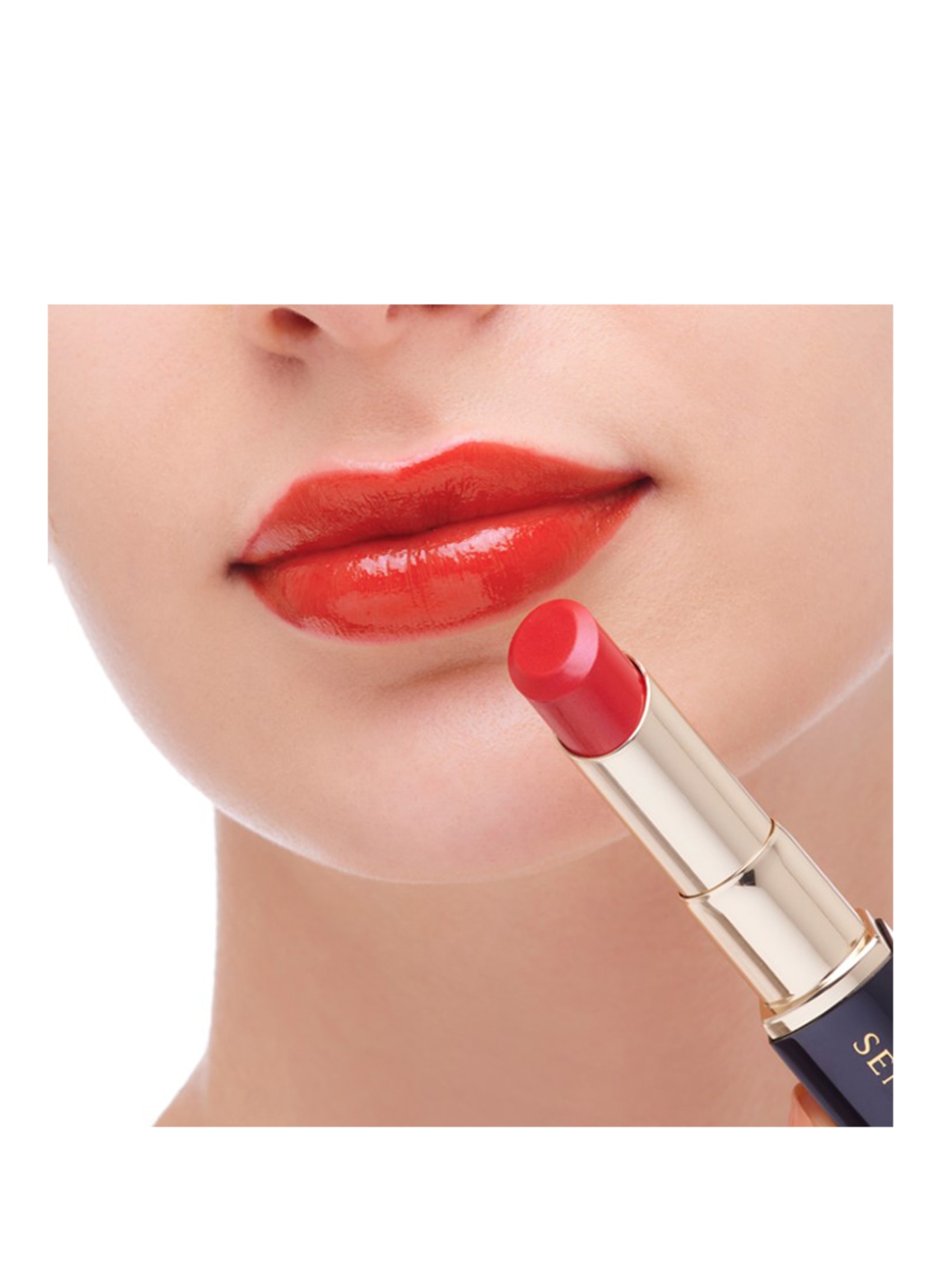 SENSAI LASTING PLUMP LIPSTICK REFILL: VERMILION RED