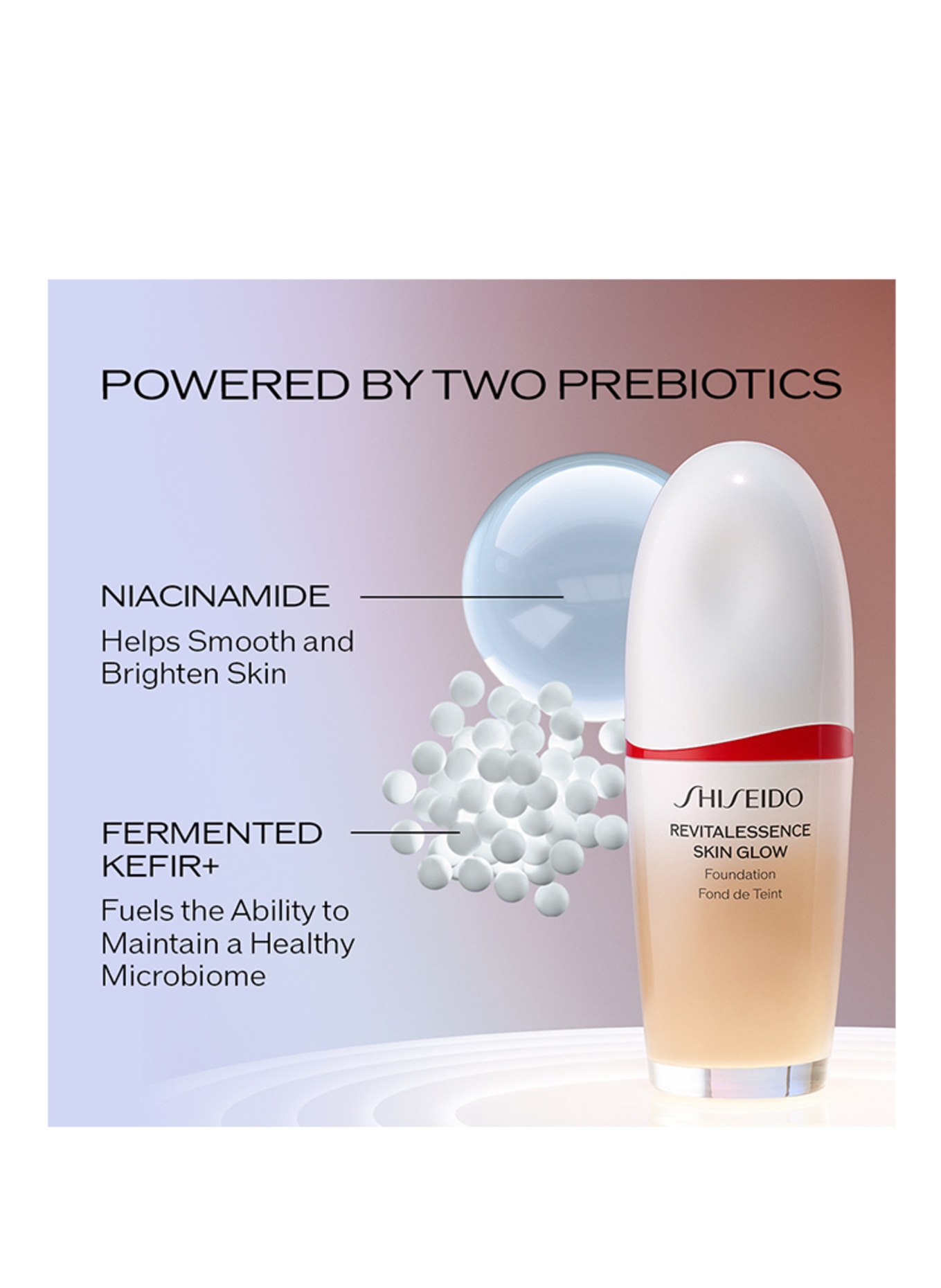 SHISEIDO REVITALESSENCE SKIN GLOW: 350 MAPLE