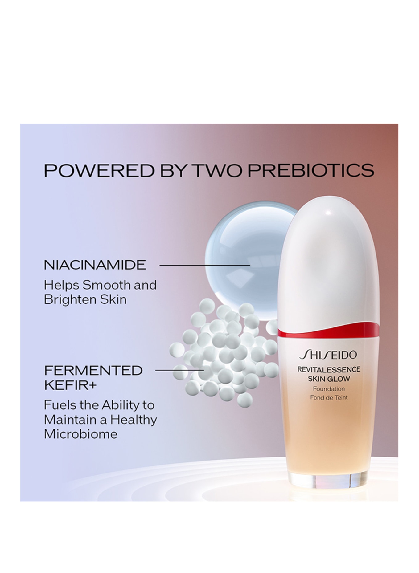 SHISEIDO REVITALESSENCE SKIN GLOW: 530 HENNA