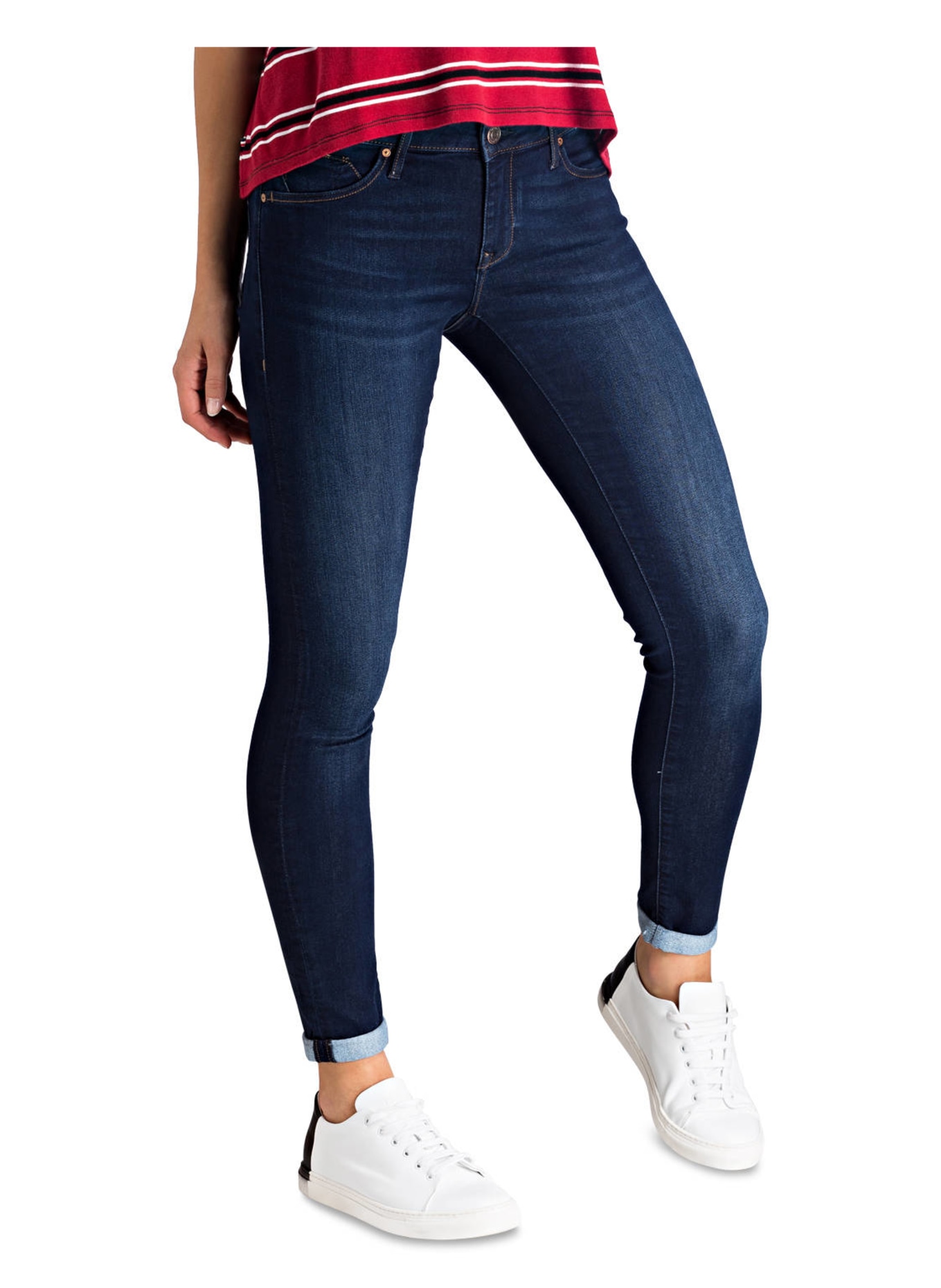 mavi Skinny Jeans LEXY, Farbe: 26682 deep sateen glam (Bild 2)