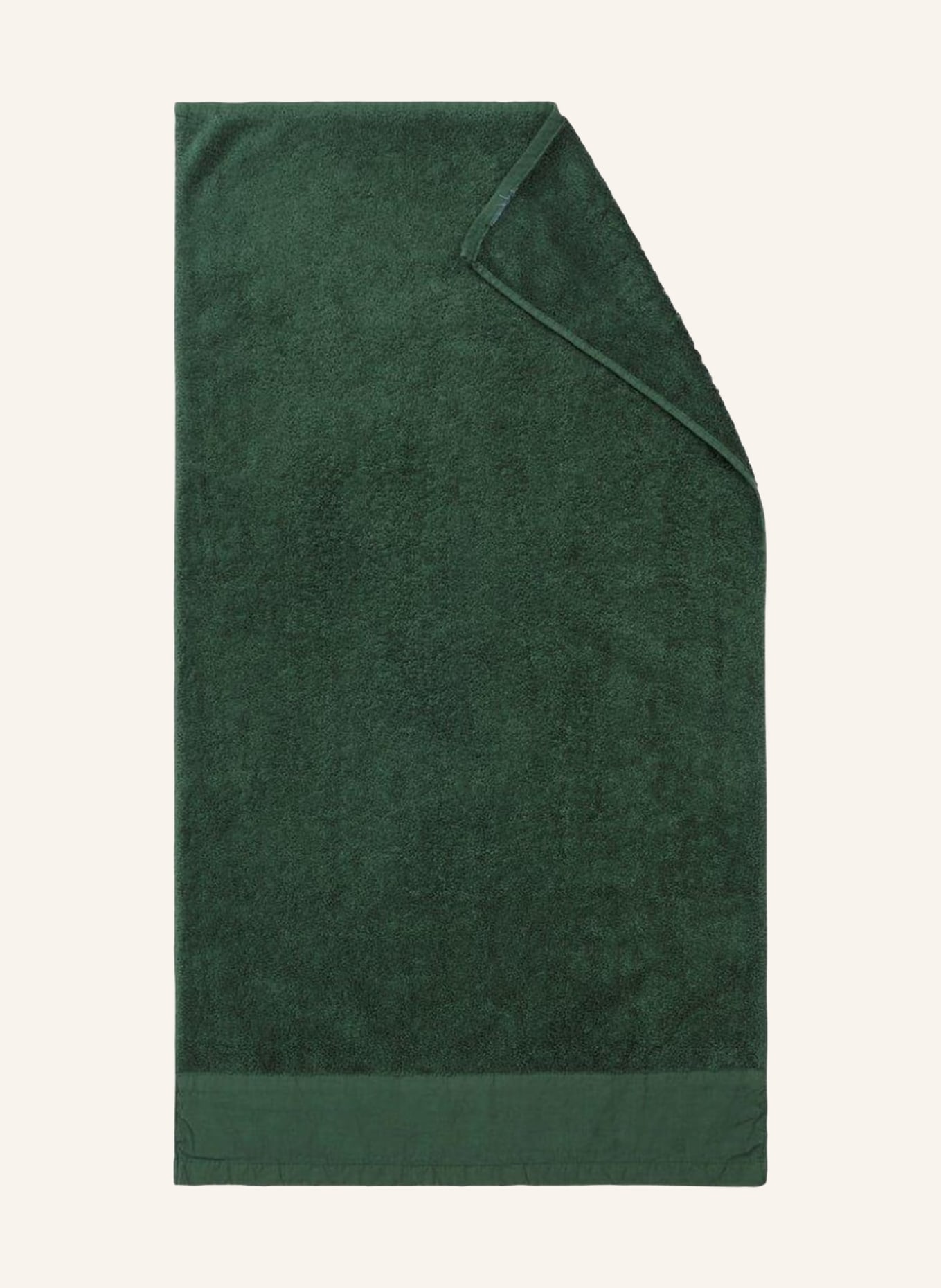 Marc O'Polo Handtuch LINAN, Farbe: DUNKELGRÜN (Bild 1)