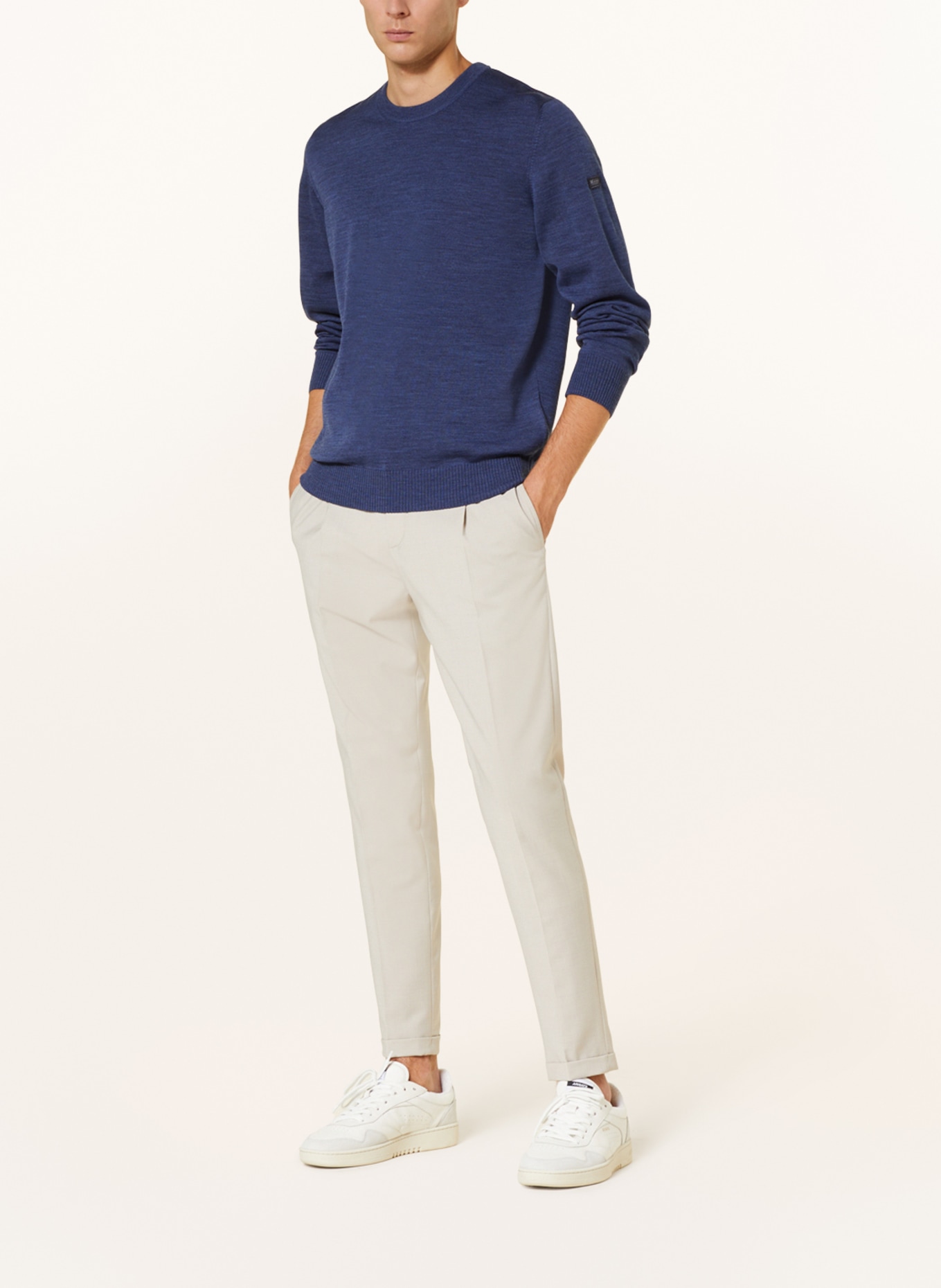MAERZ MUENCHEN Pullover: DUNKELBLAU