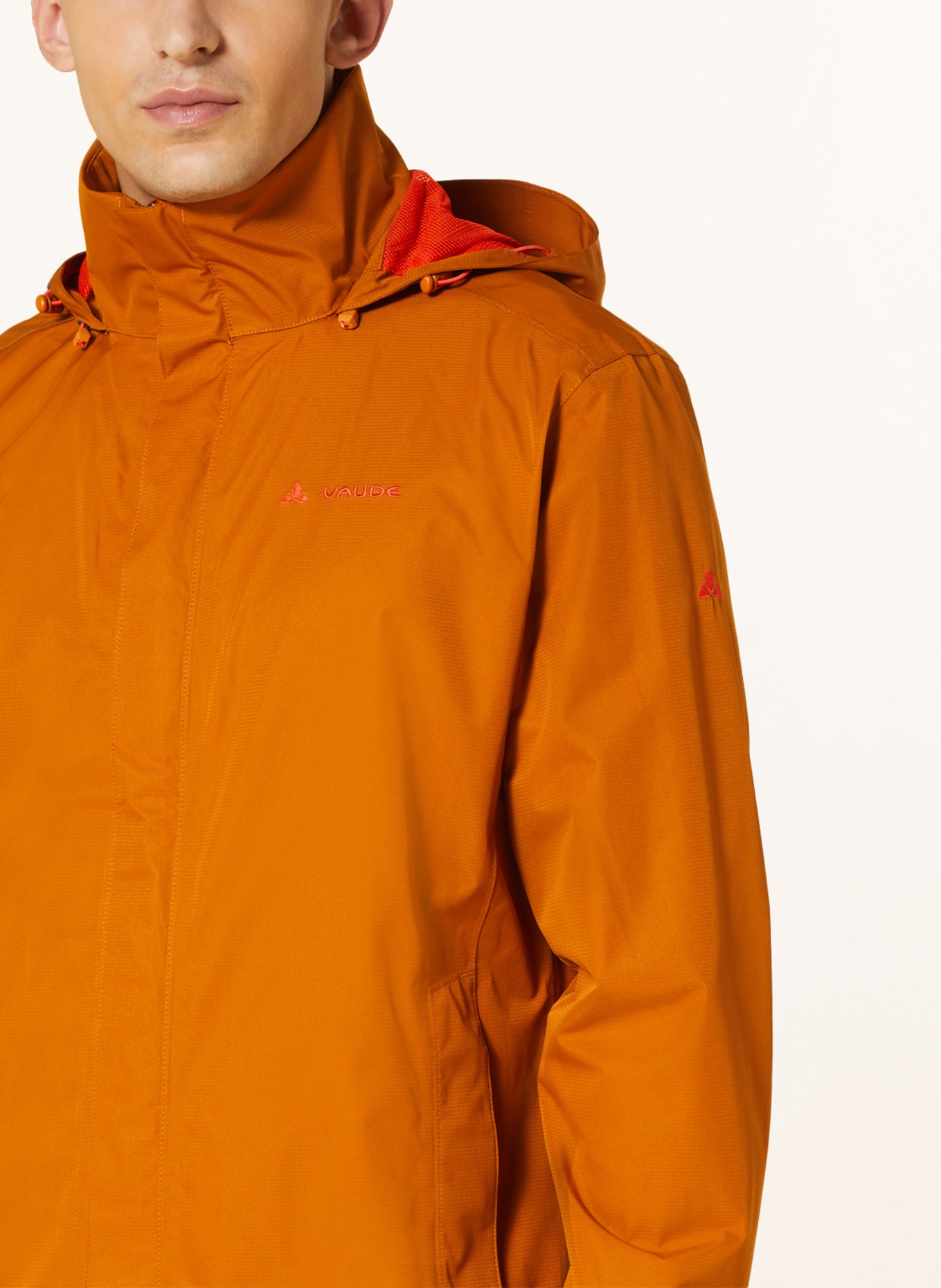 VAUDE Regenjacke ESCAPE LIGHT: BRAUN