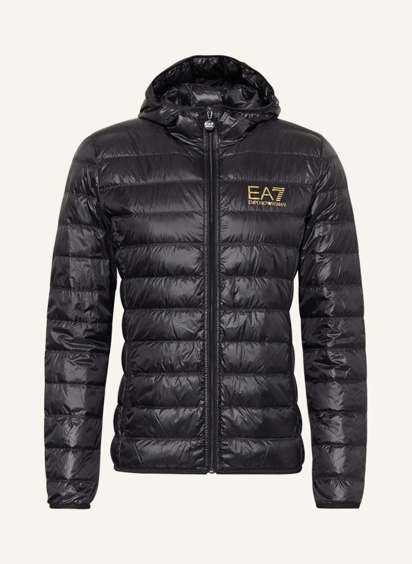 EA7 EMPORIO ARMANI Lightweight down jacket , Color: BLACK (Image 1)
