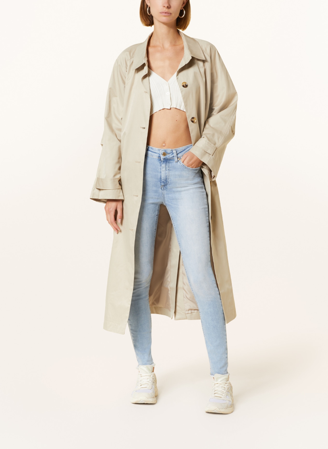 ONLY Skinny Jeans: LIGHT BLUE DENIM