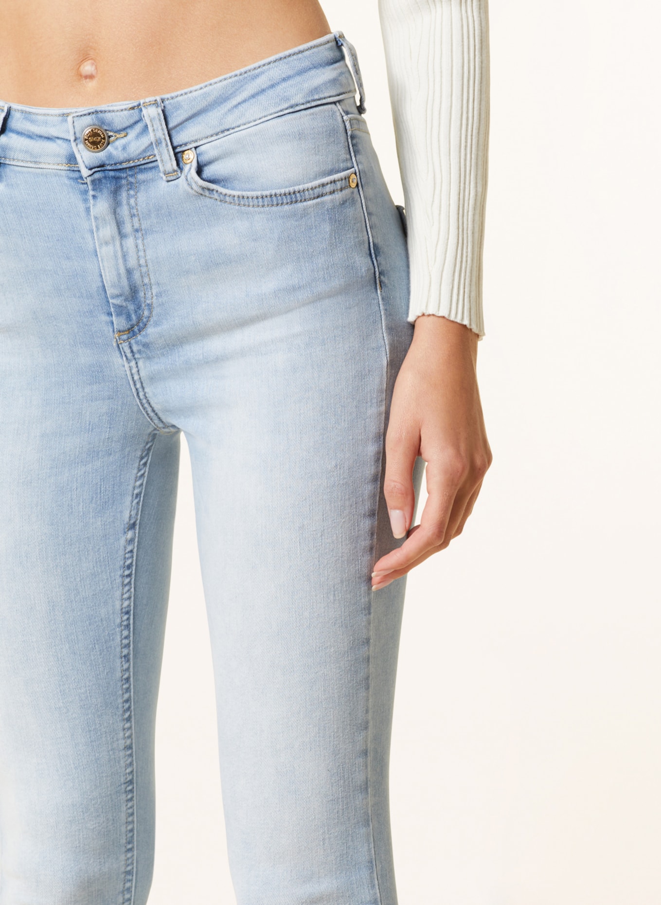 ONLY Skinny Jeans: LIGHT BLUE DENIM
