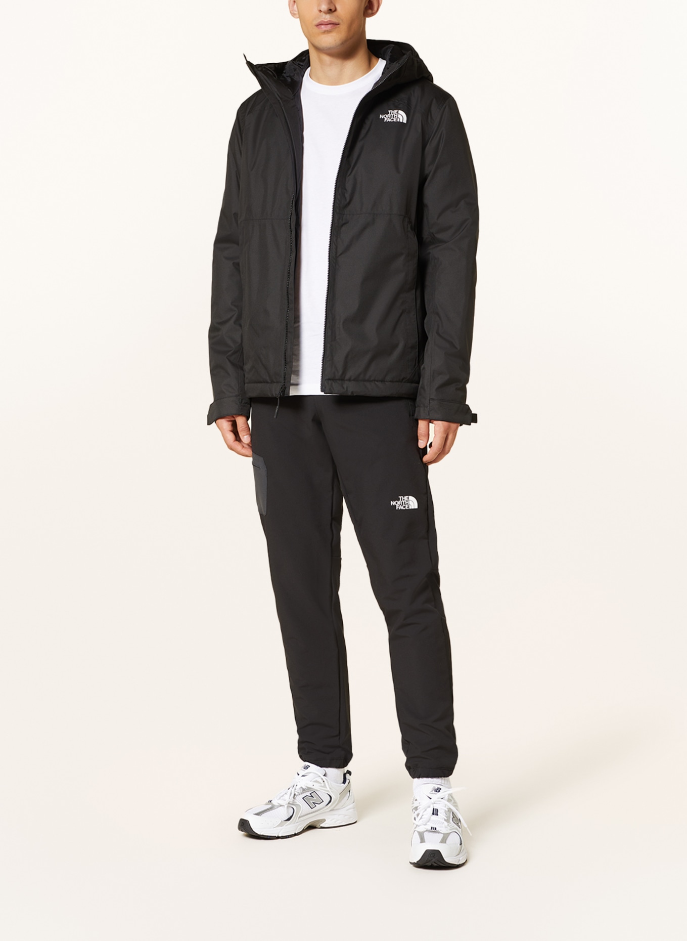 THE NORTH FACE Outdoor jacket MILLERTON, Color: BLACK (Image 2)