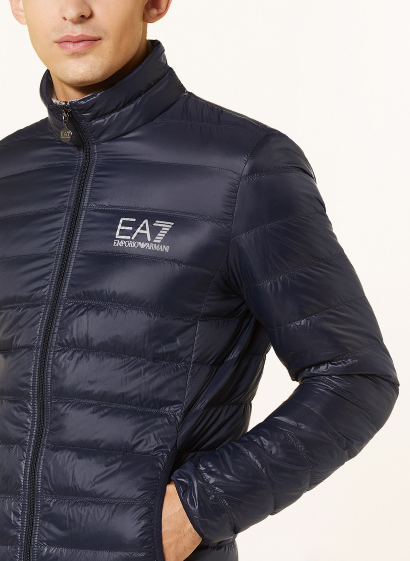 EA7 EMPORIO ARMANI Lightweight-Daunenjacke: MARINE