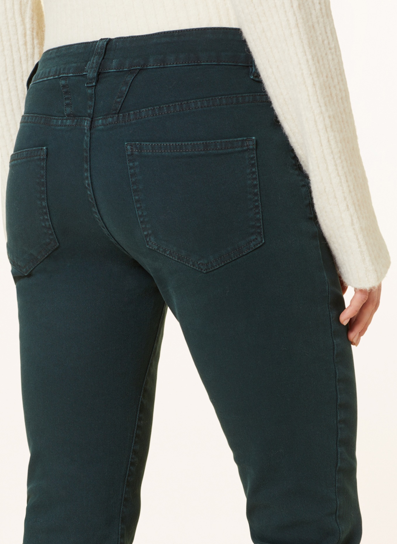 CLOSED Skinny Jeans BAKER , Farbe: 656 FERN GREEN (Bild 5)