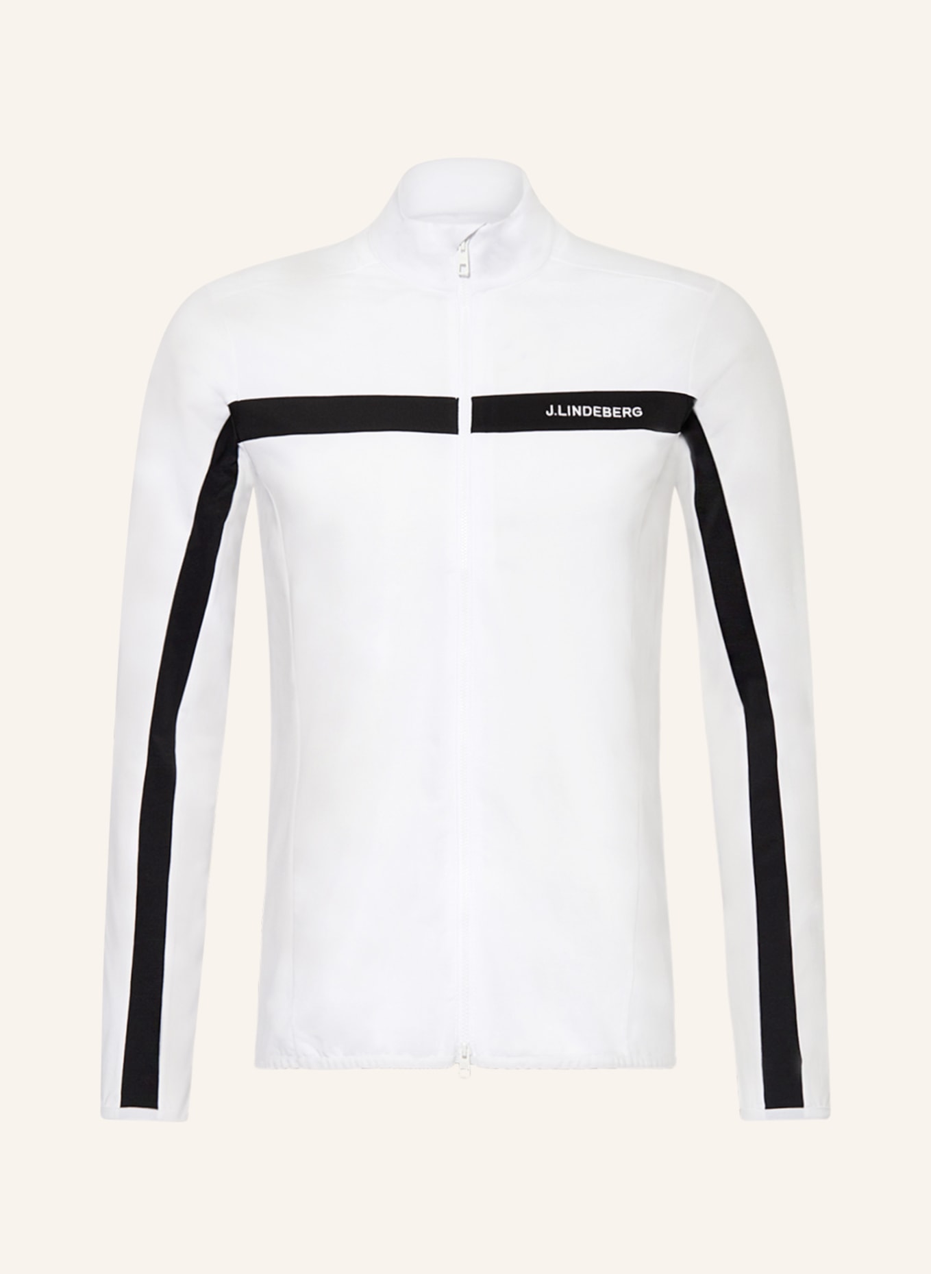 J.LINDEBERG Mid-layer jacket, Color: WHITE/ BLACK (Image 1)