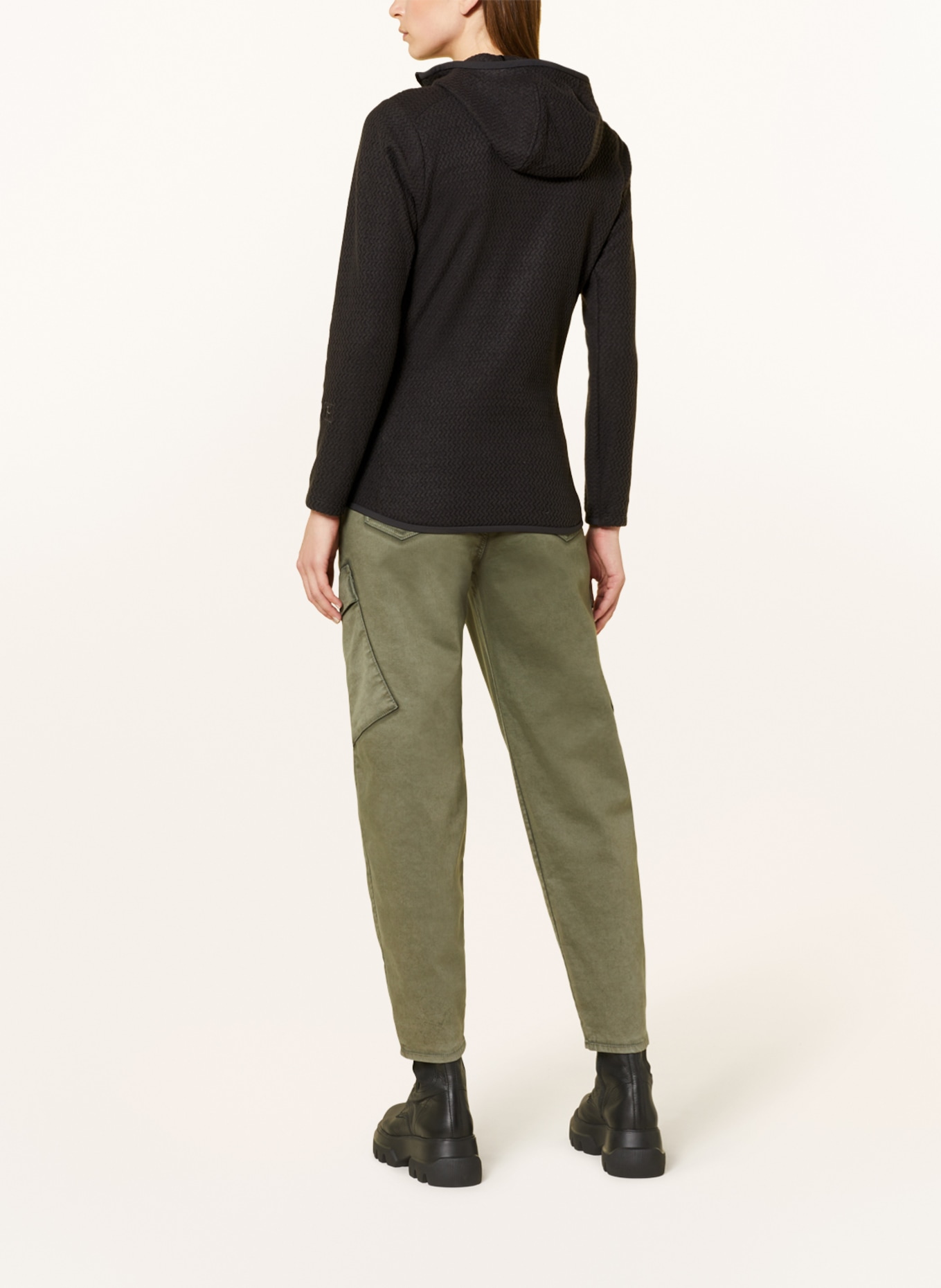 patagonia Kurtka z polaru R1® AIR: CZIEMNOSZARY