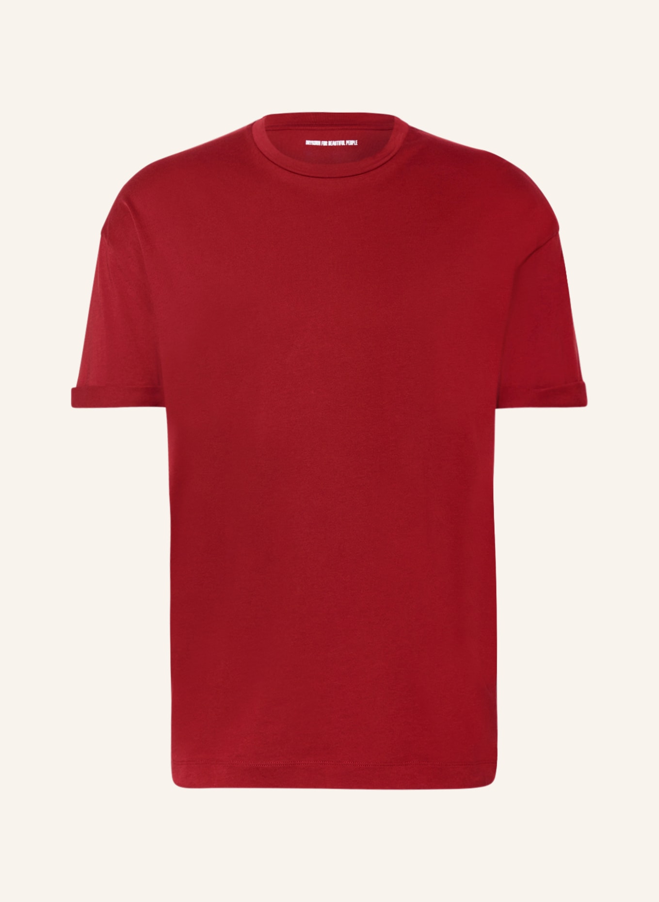 DRYKORN T-Shirt THILO, Farbe: DUNKELROT (Bild 1)