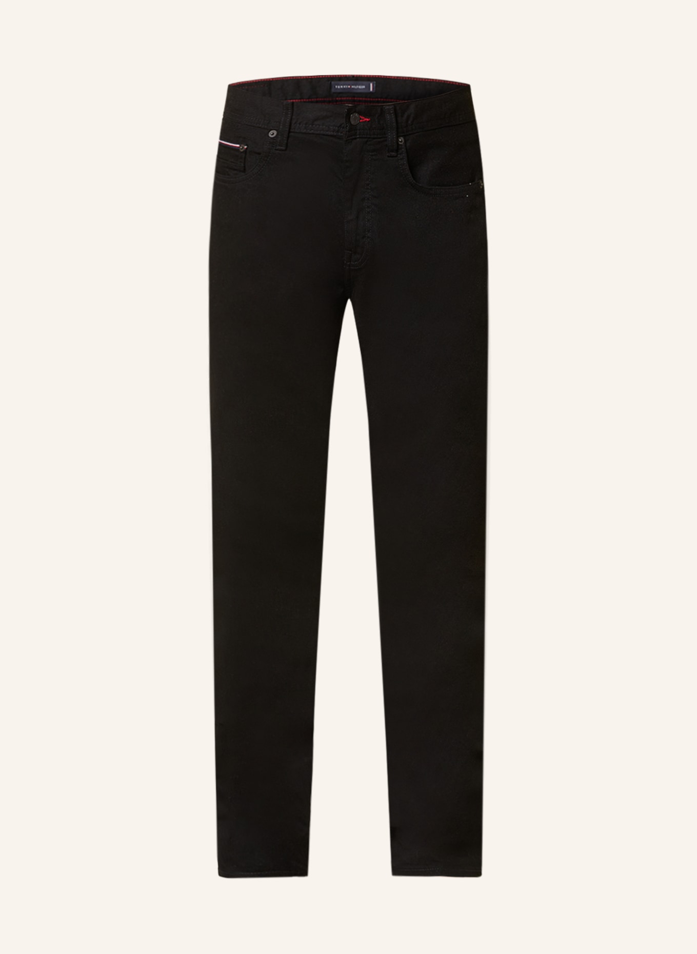 TOMMY HILFIGER Jeans Straight Fit, Farbe: 1B8 Detroit Black (Bild 1)