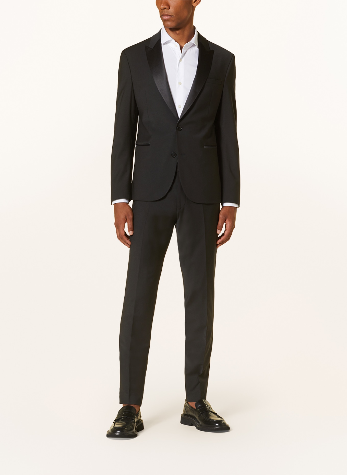 DRYKORN Tuxedo Jacket LORIENT slim fit, Color: BLACK (Image 2)