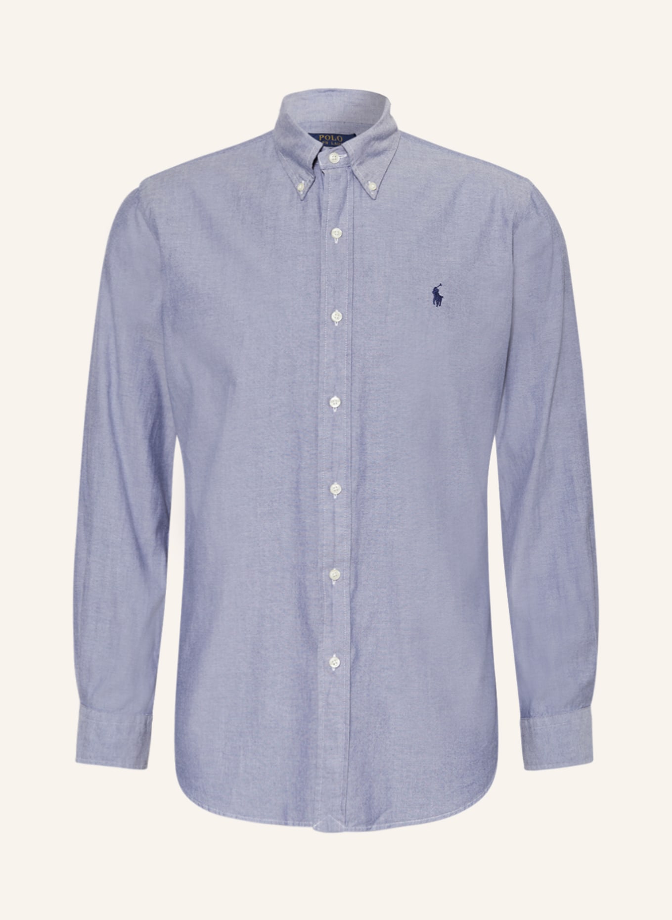 POLO RALPH LAUREN Shirt Custom Fit, Color: LIGHT BLUE (Image 1)