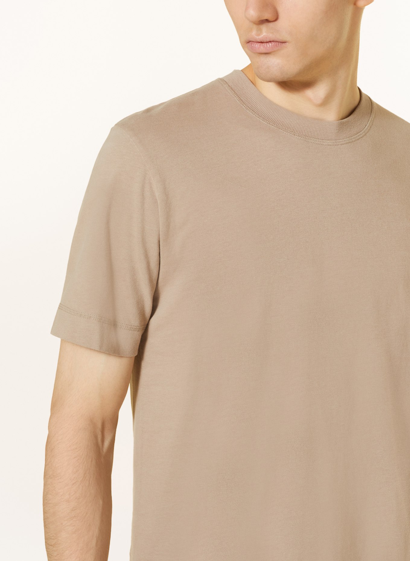 DRYKORN T-shirt RAPHAEL, Color: BEIGE (Image 4)