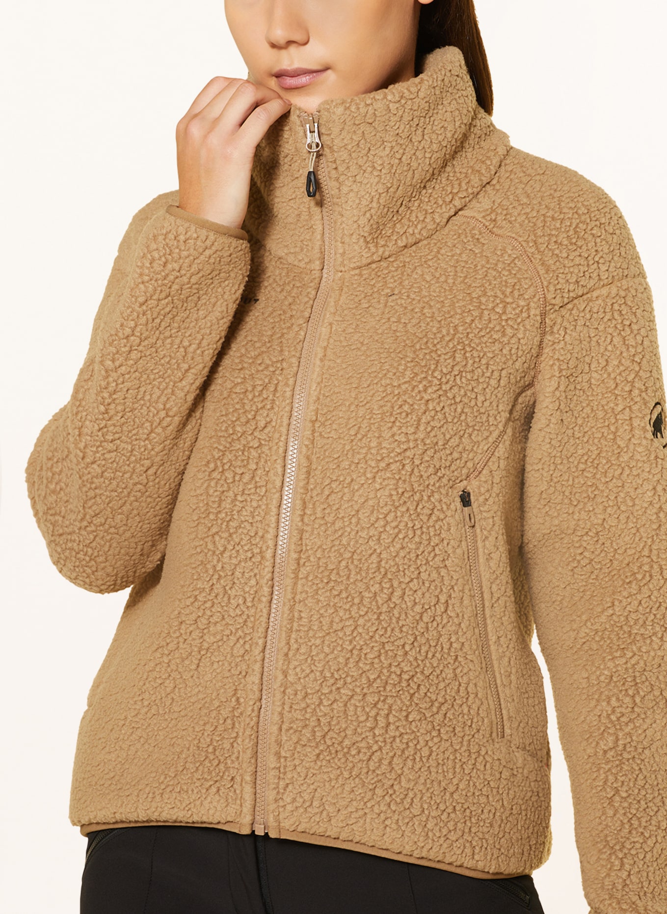 MAMMUT Fleece jacket INNOMINATA PRO ML, Color: LIGHT BROWN (Image 4)