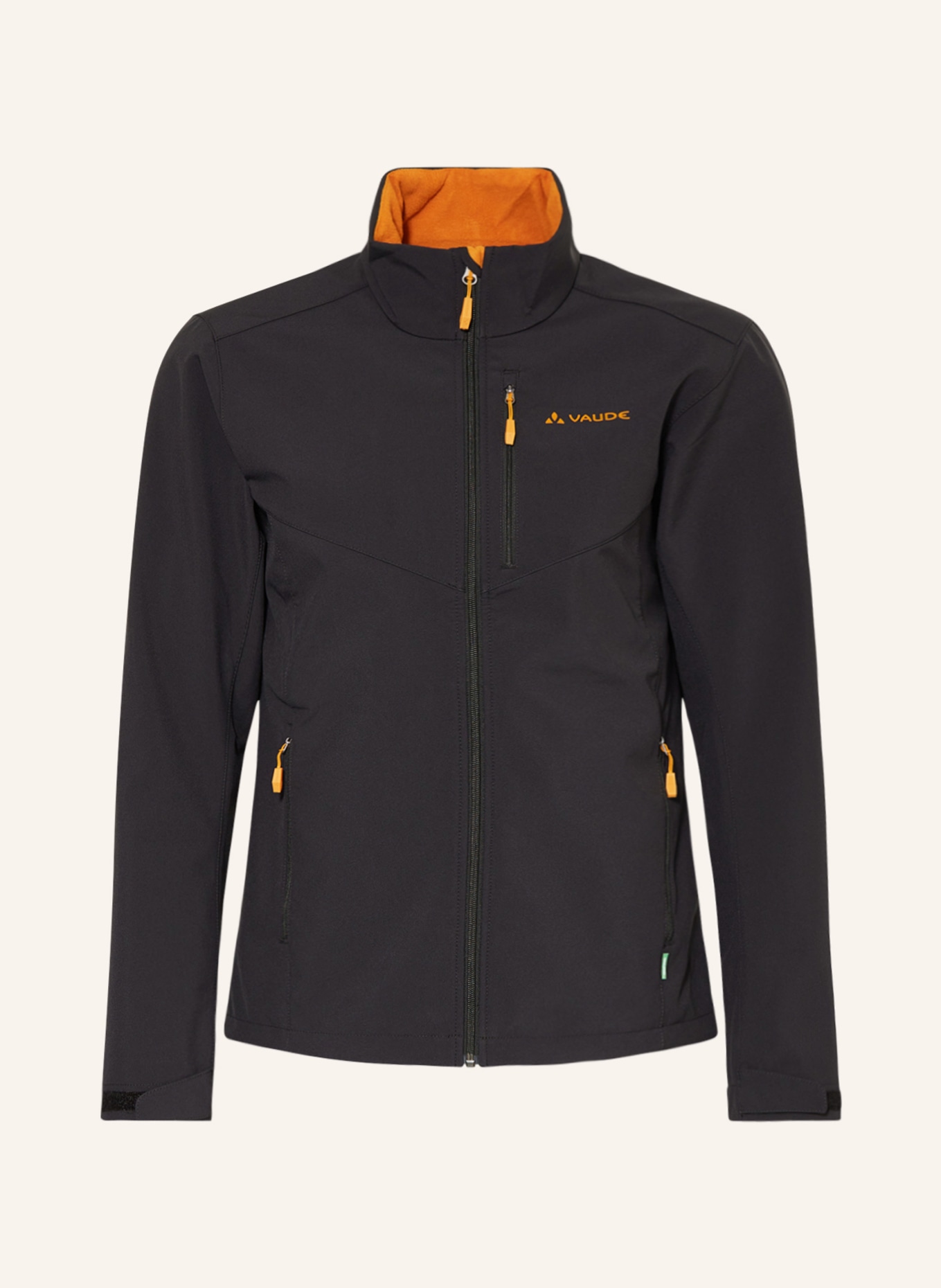 VAUDE Softshell jacket CYCLONE, Color: BLACK (Image 1)