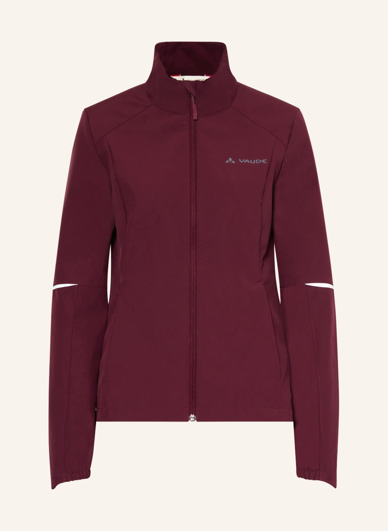VAUDE Cycling jacket WINTRY, Color: DARK RED (Image 1)