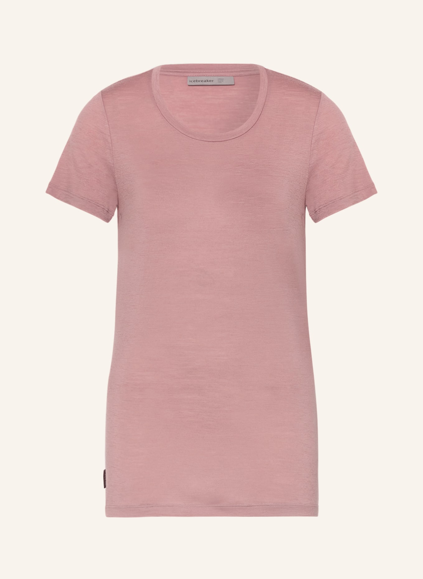 icebreaker T-shirt TECH LITE II made of merino wool, Color: ROSE (Image 1)