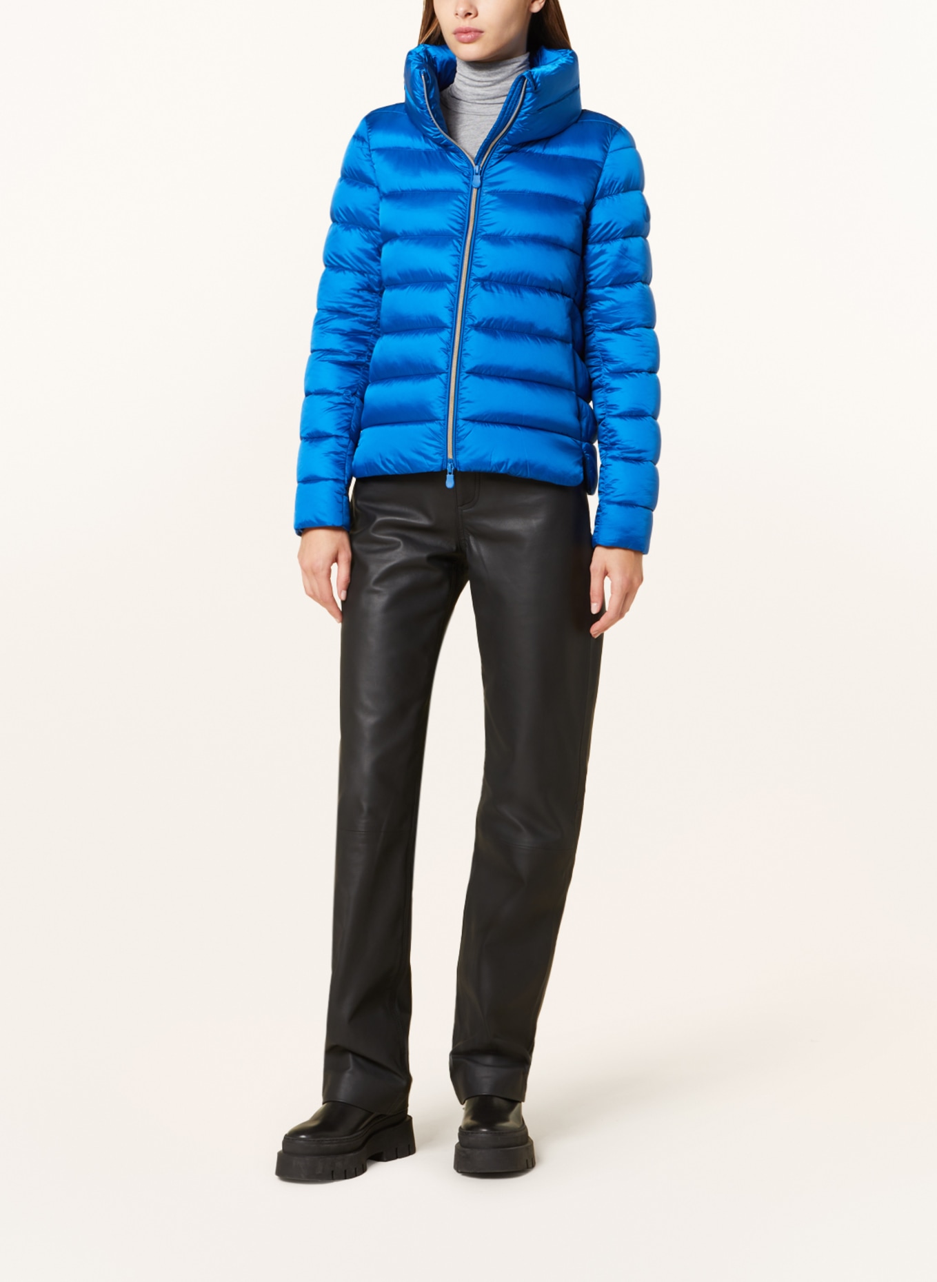 SAVE THE DUCK Quilted jacket IRIS ELSIE, Color: DARK BLUE (Image 2)