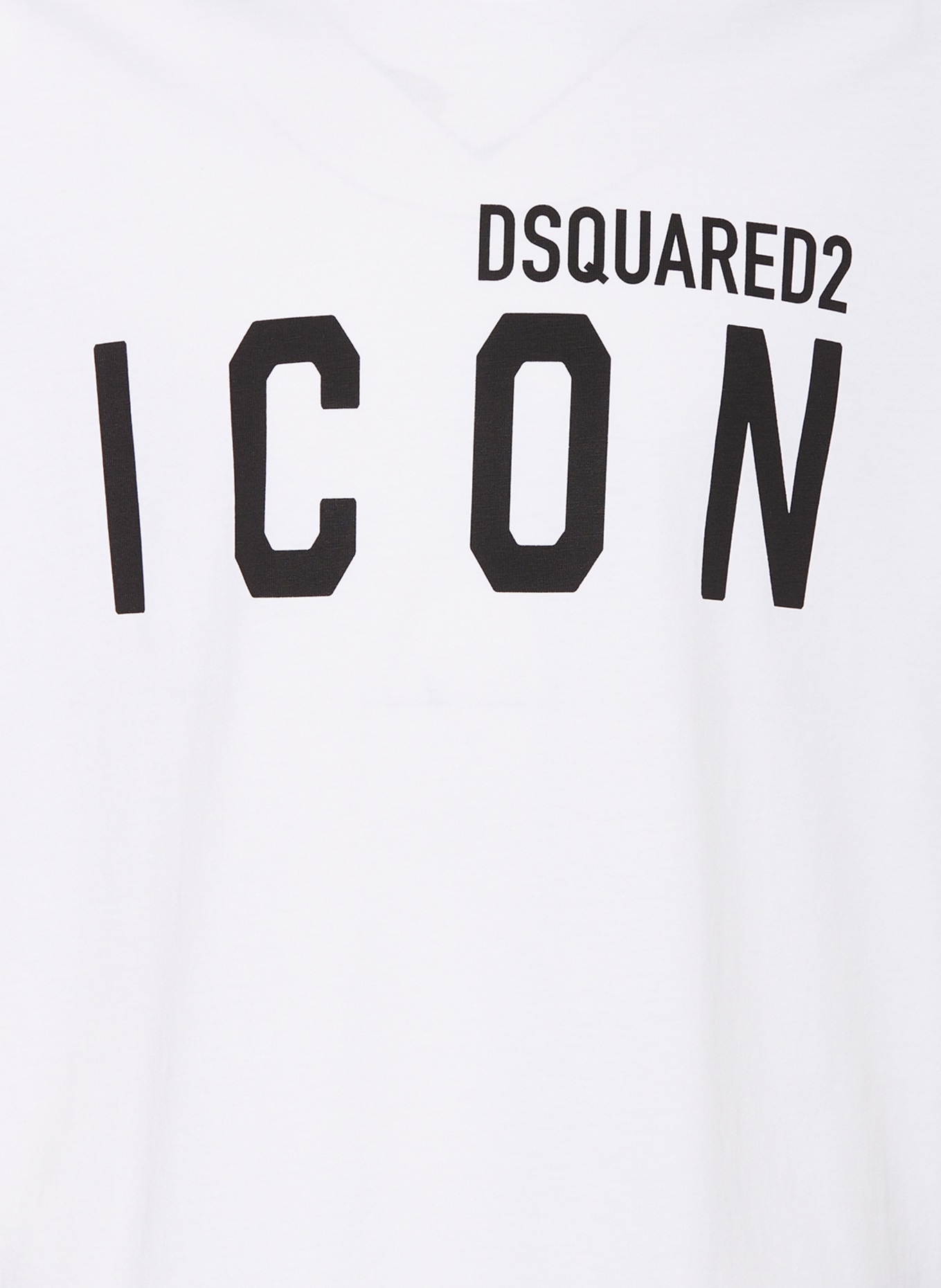 DSQUARED2 T-shirt ICON, Kolor: BIAŁY/ CZARNY (Obrazek 3)