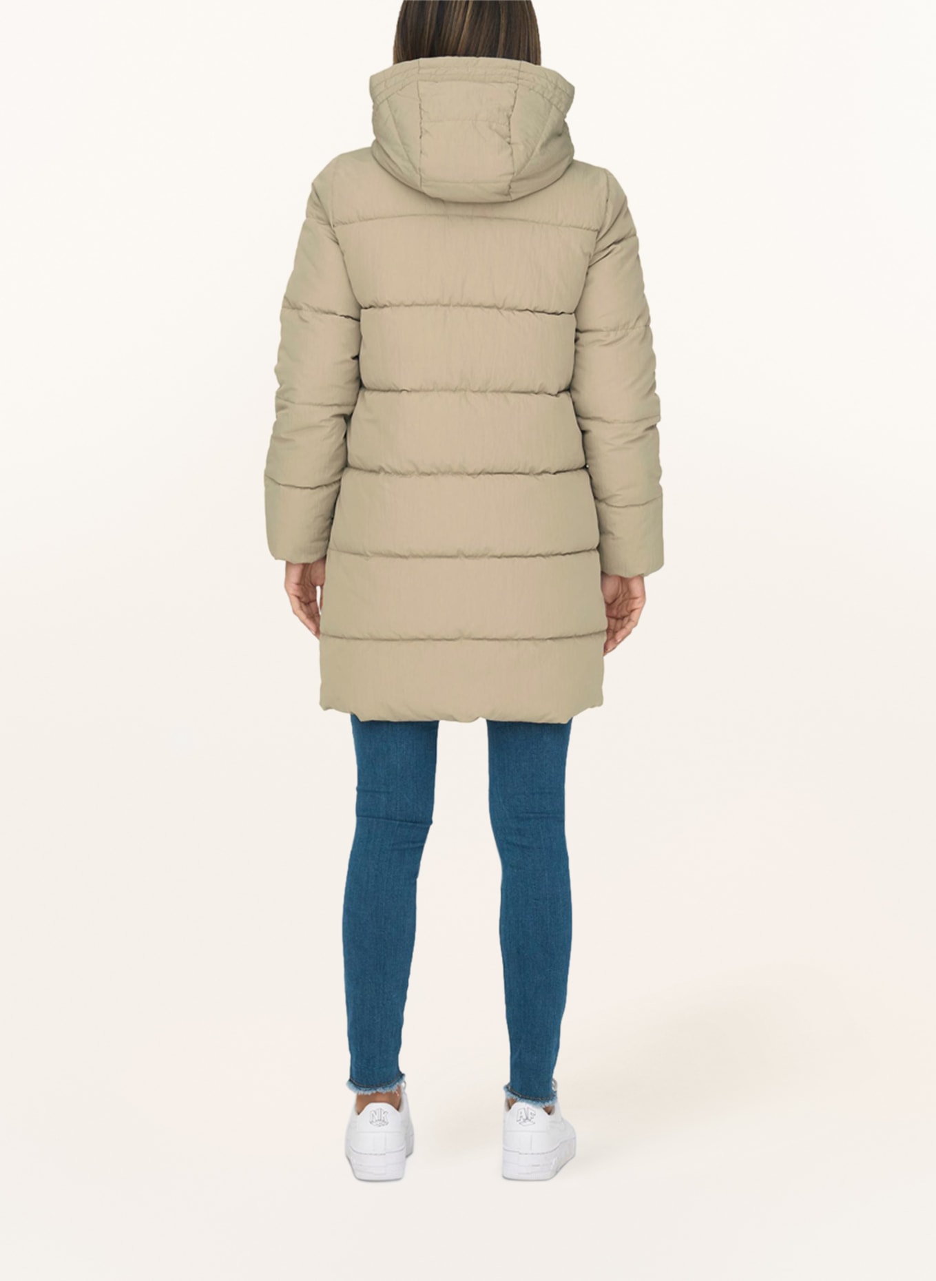 ONLY Quilted coat, Color: BEIGE (Image 3)