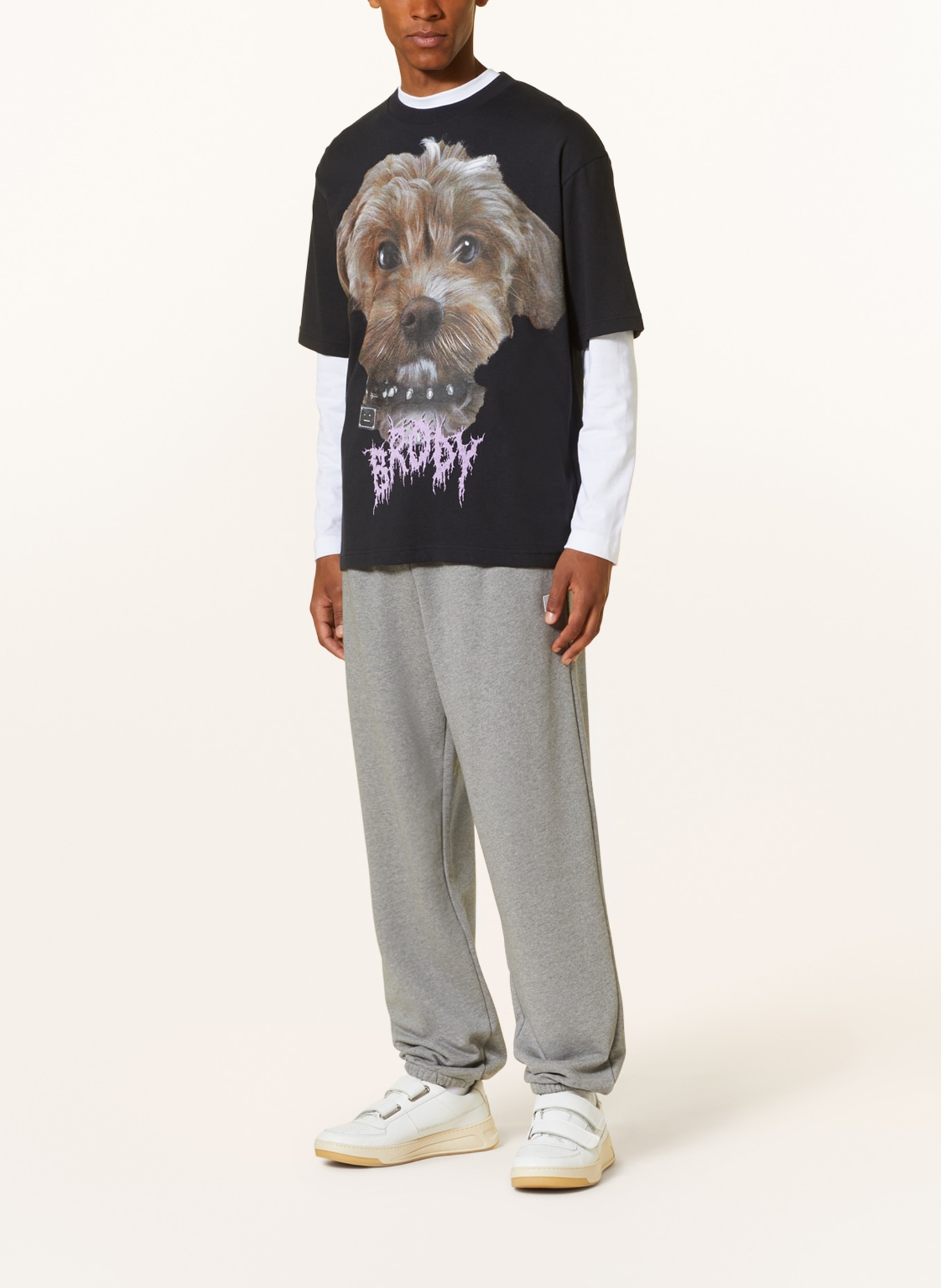 Acne Studios Szorty dresowe: SZARY