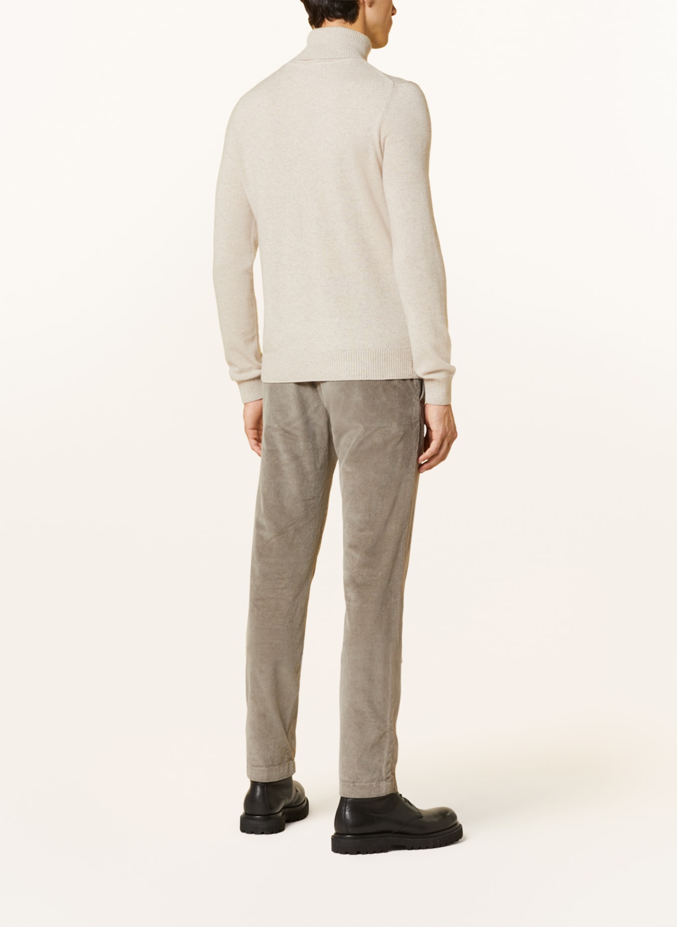 JACOB COHEN Cord chinos BOBBY slim fit, Color: TAUPE (Image 3)