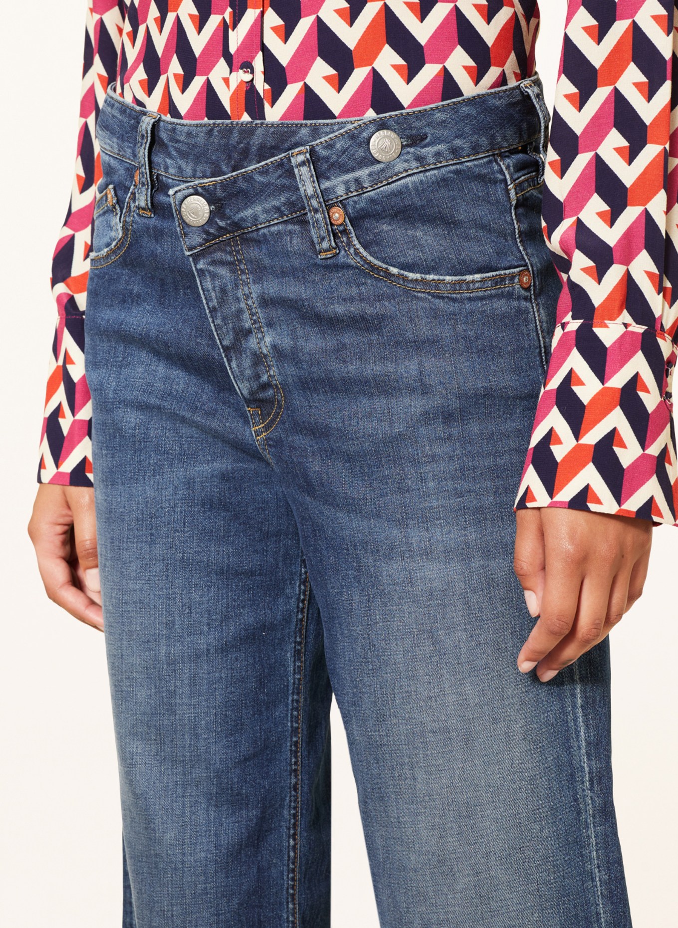 Herrlicher Culotte jeans MÄZE SAILOR, Color: 958 marlin blue (Image 5)