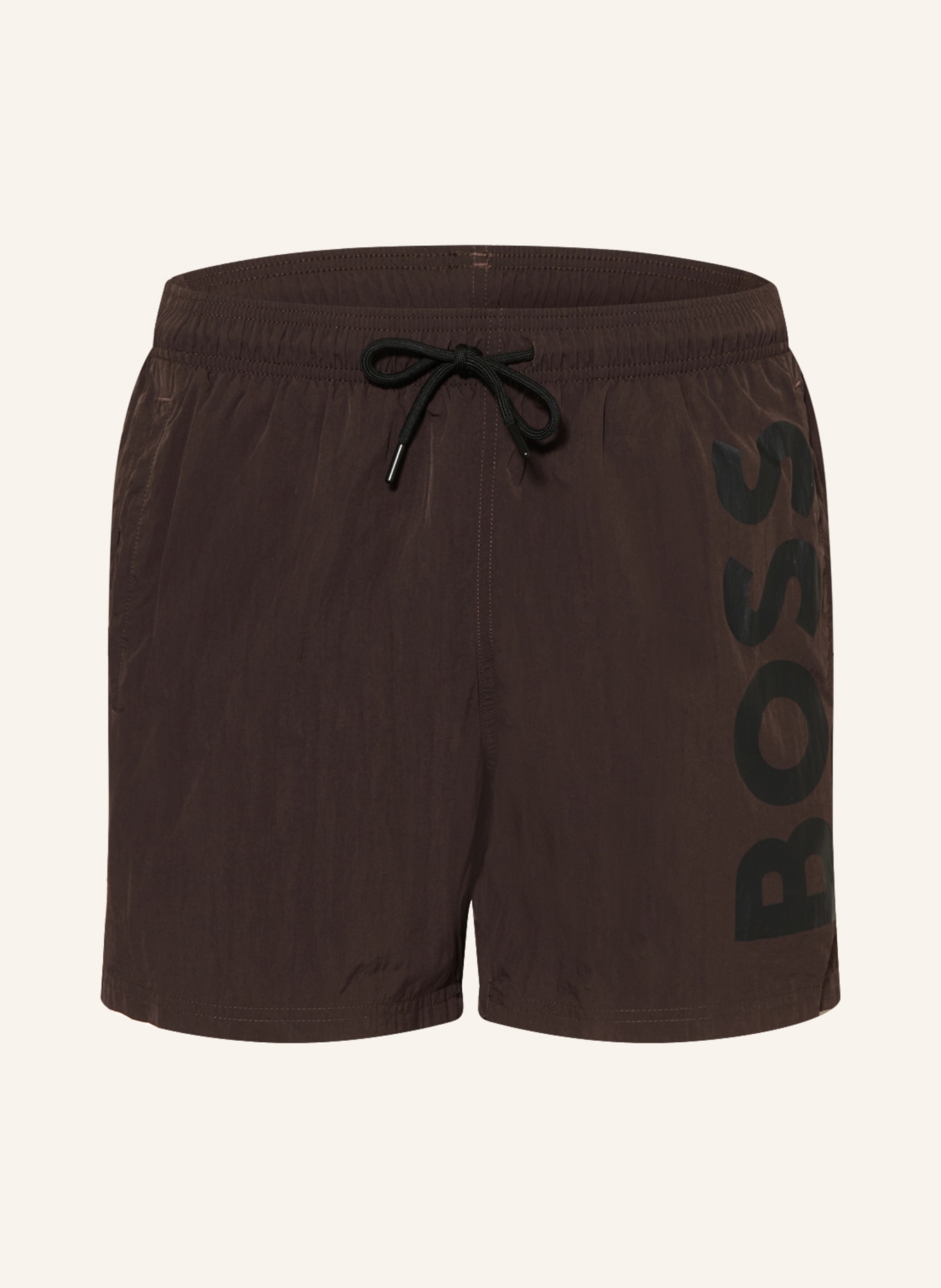 BOSS Swim shorts OCTOPUS, Color: DARK BROWN (Image 1)