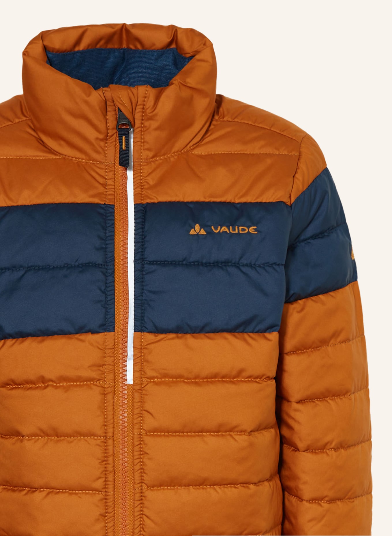 VAUDE Quilted jacket LIMAX , Color: BROWN/ BLUE (Image 3)